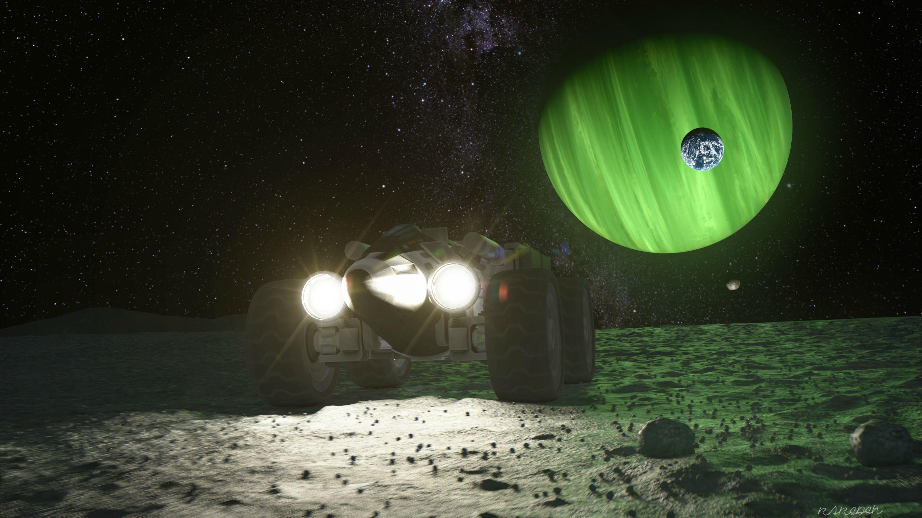 Some 1080p Kerbal Space Program wallpaper, because why the hell not