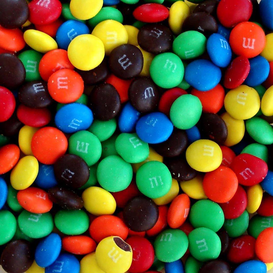 All sizes. m&ms Sharing!