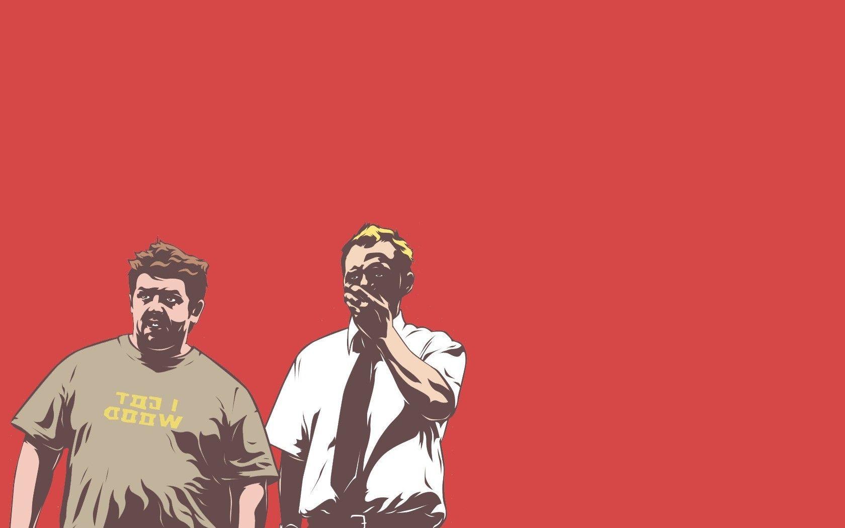 simon pegg shaun of the dead nick frost movies simple background