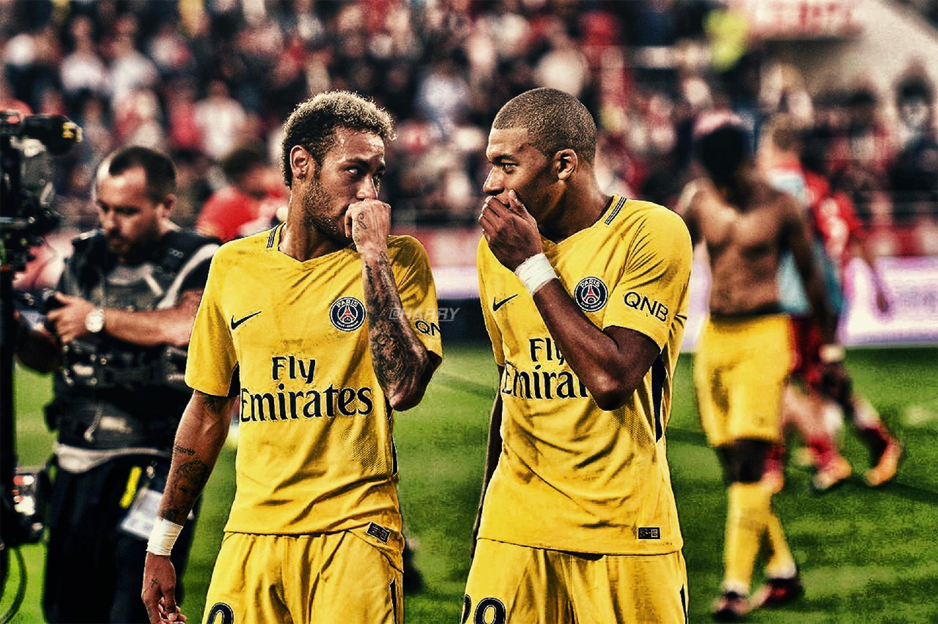 Neymar and Mbappe Wallpaper