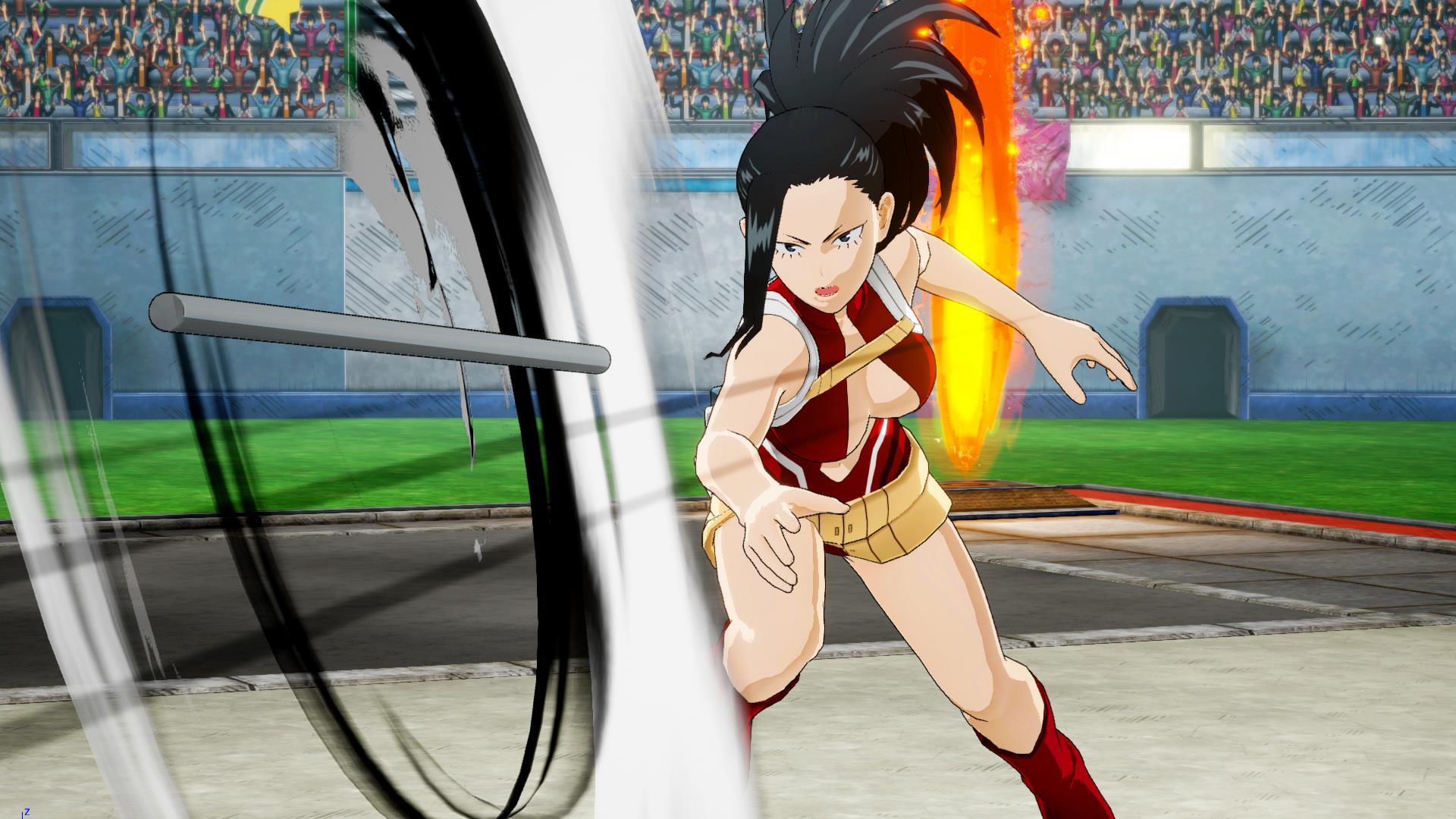 My Hero Academia: One's Justice screenshots feature Tsuyu Asui