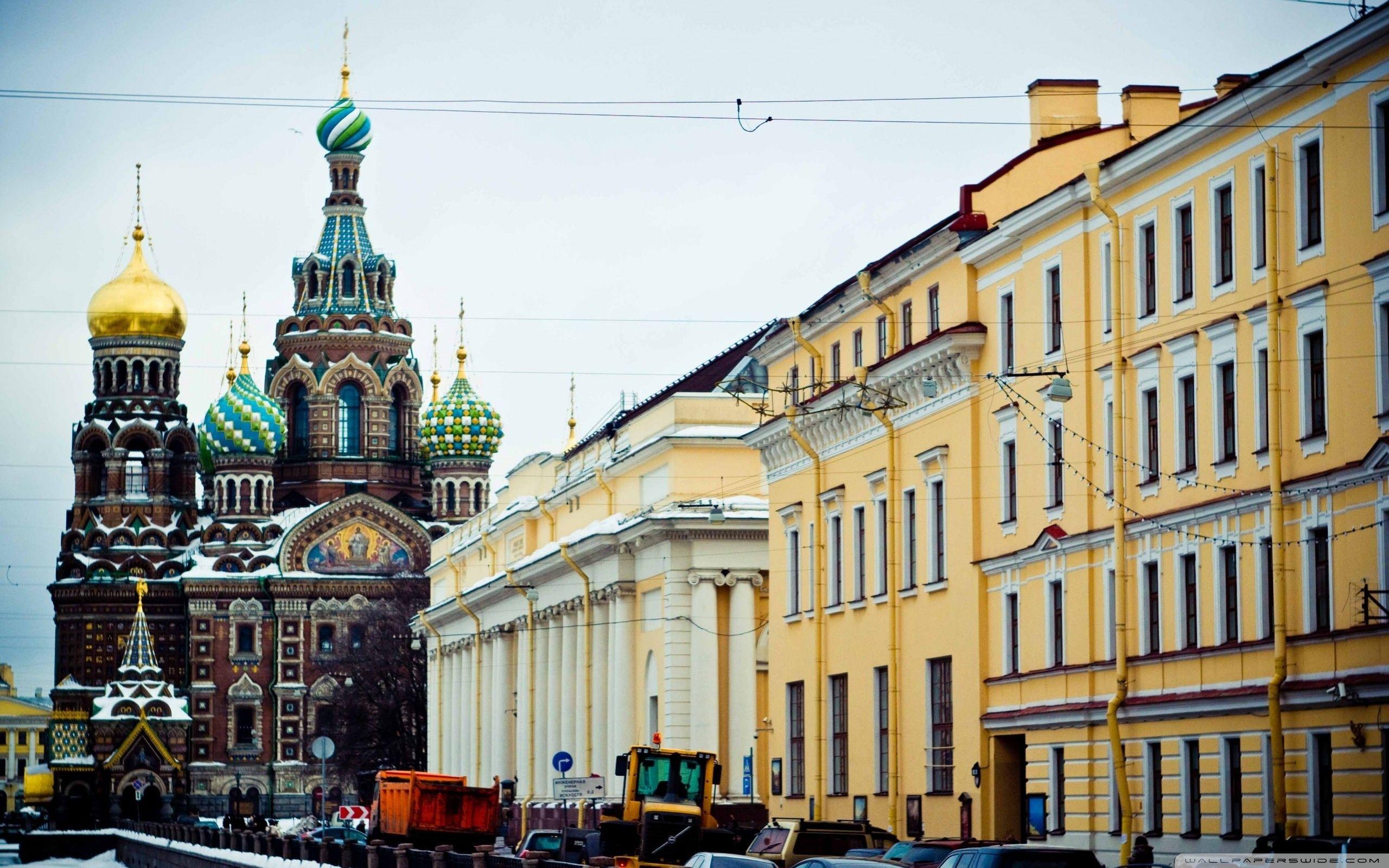 St Petersburg, Russia, Winter ❤ 4K HD Desktop Wallpaper