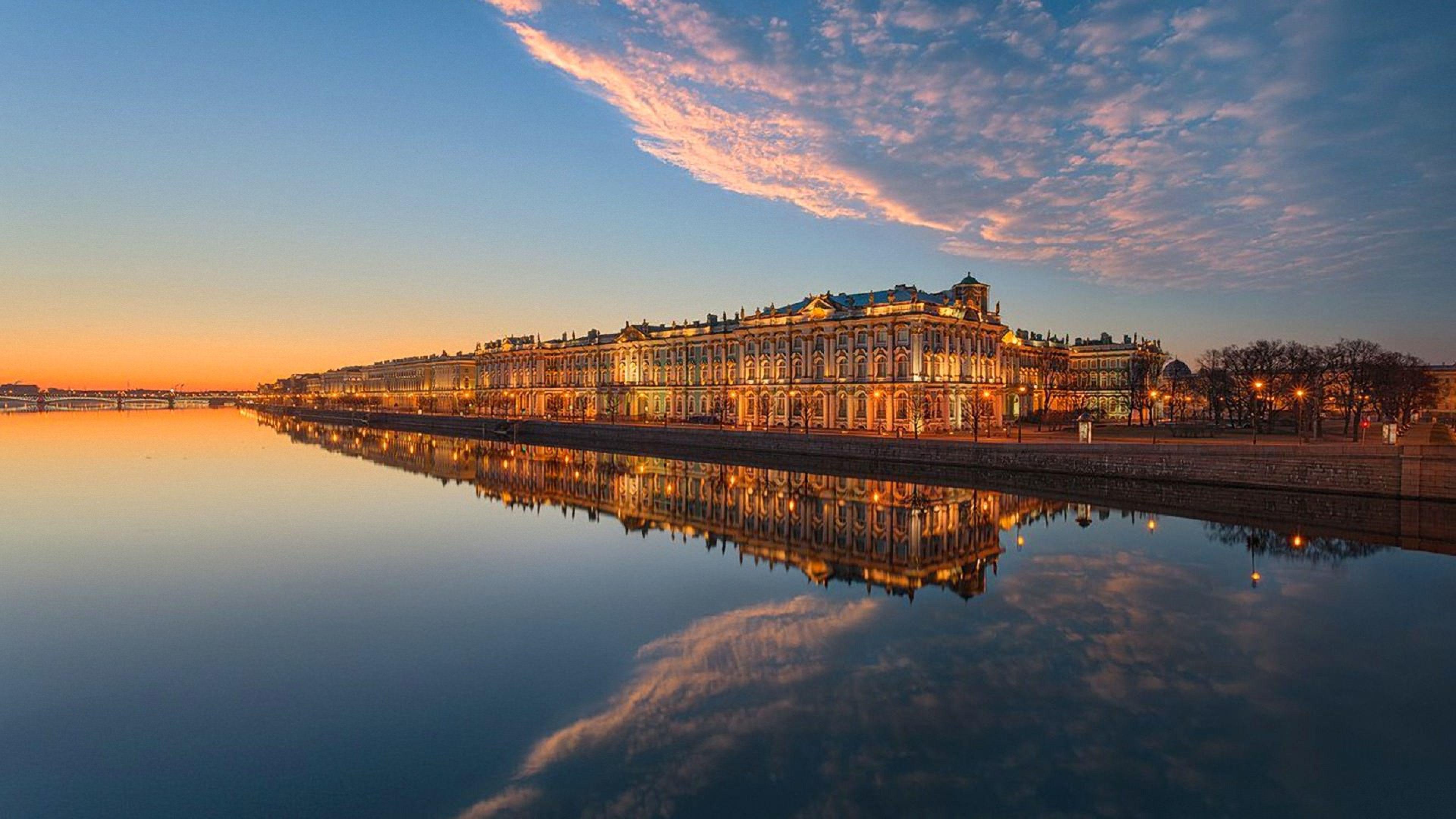St. Petersburg, Sky, Clouds Wallpaper 4K UHDTV Resolution