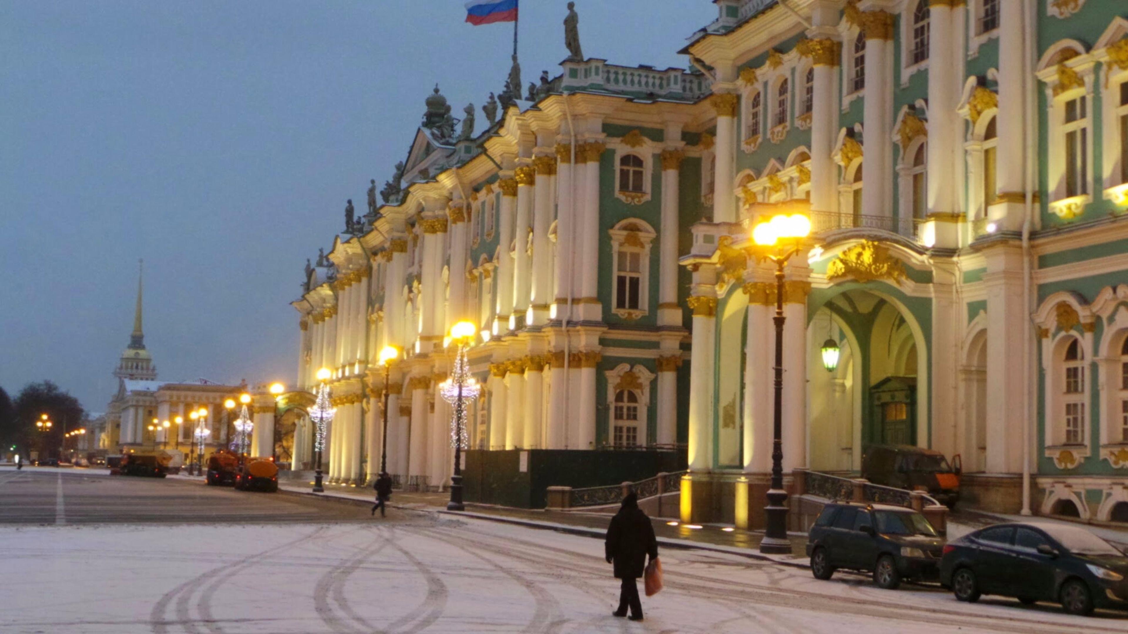 Winter 4K St Petersburg, Russia Wallpaper. Free 4K Wallpaper