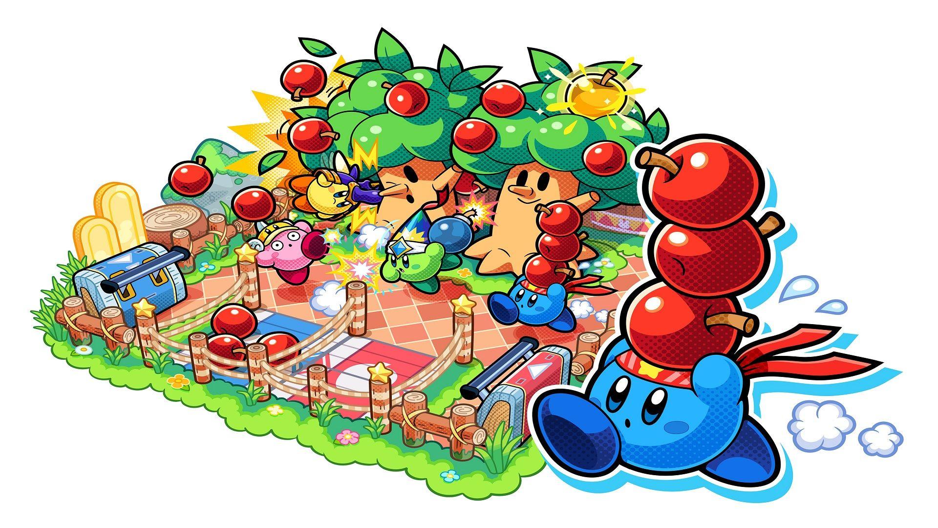 Download Kirby Battle Royale HD Wallpaper. Read games reviews