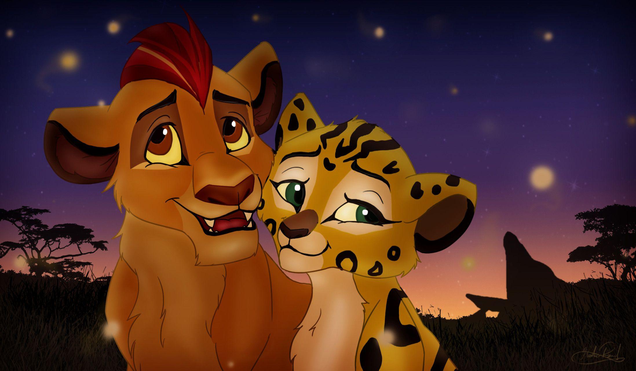 The Lion King Wallpaper Lovely Kion and Fuli the Lion Guard Fireflys