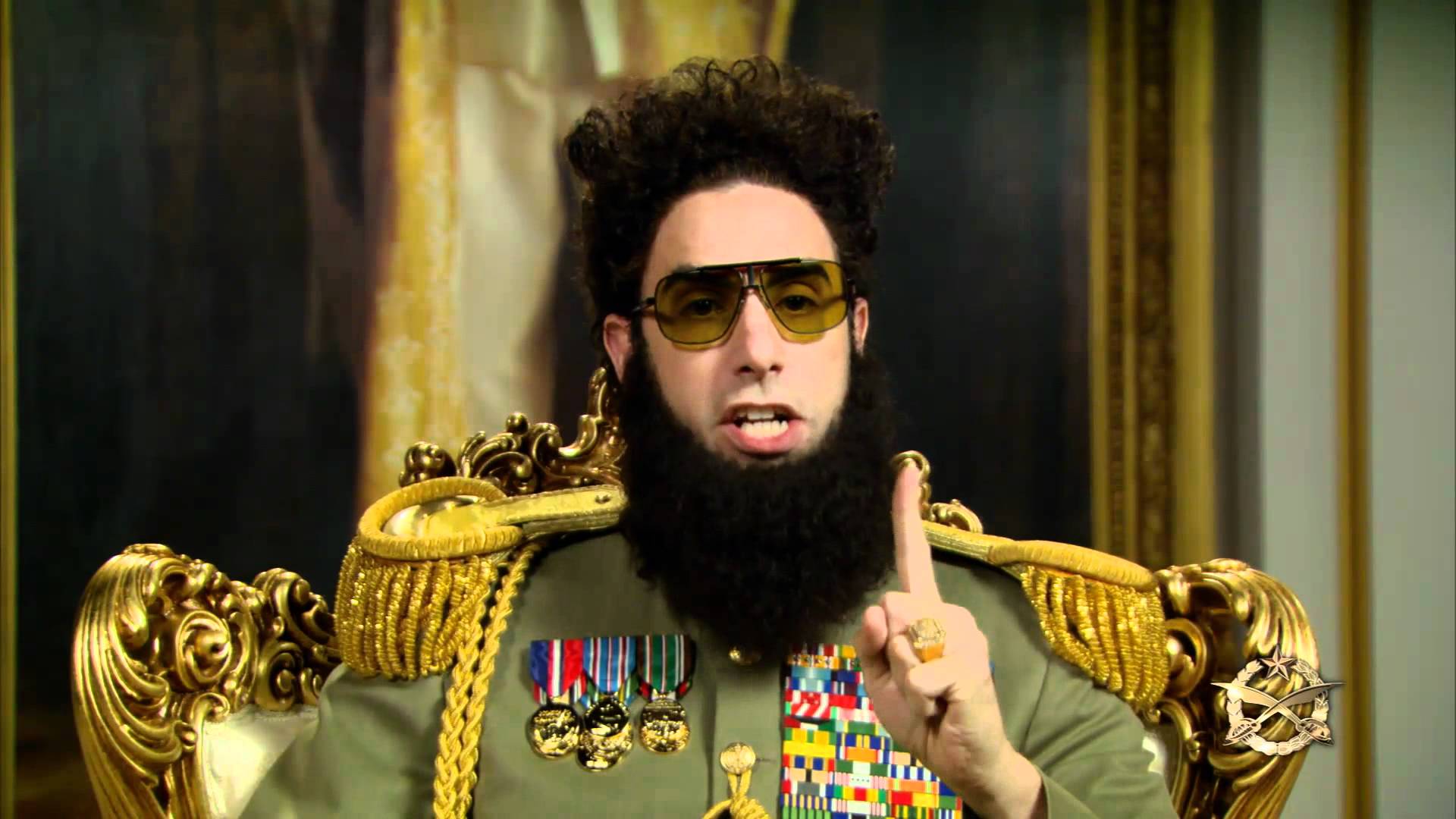 The Dictator (aka Sacha Baron Cohen) Responds To Oscar Ban