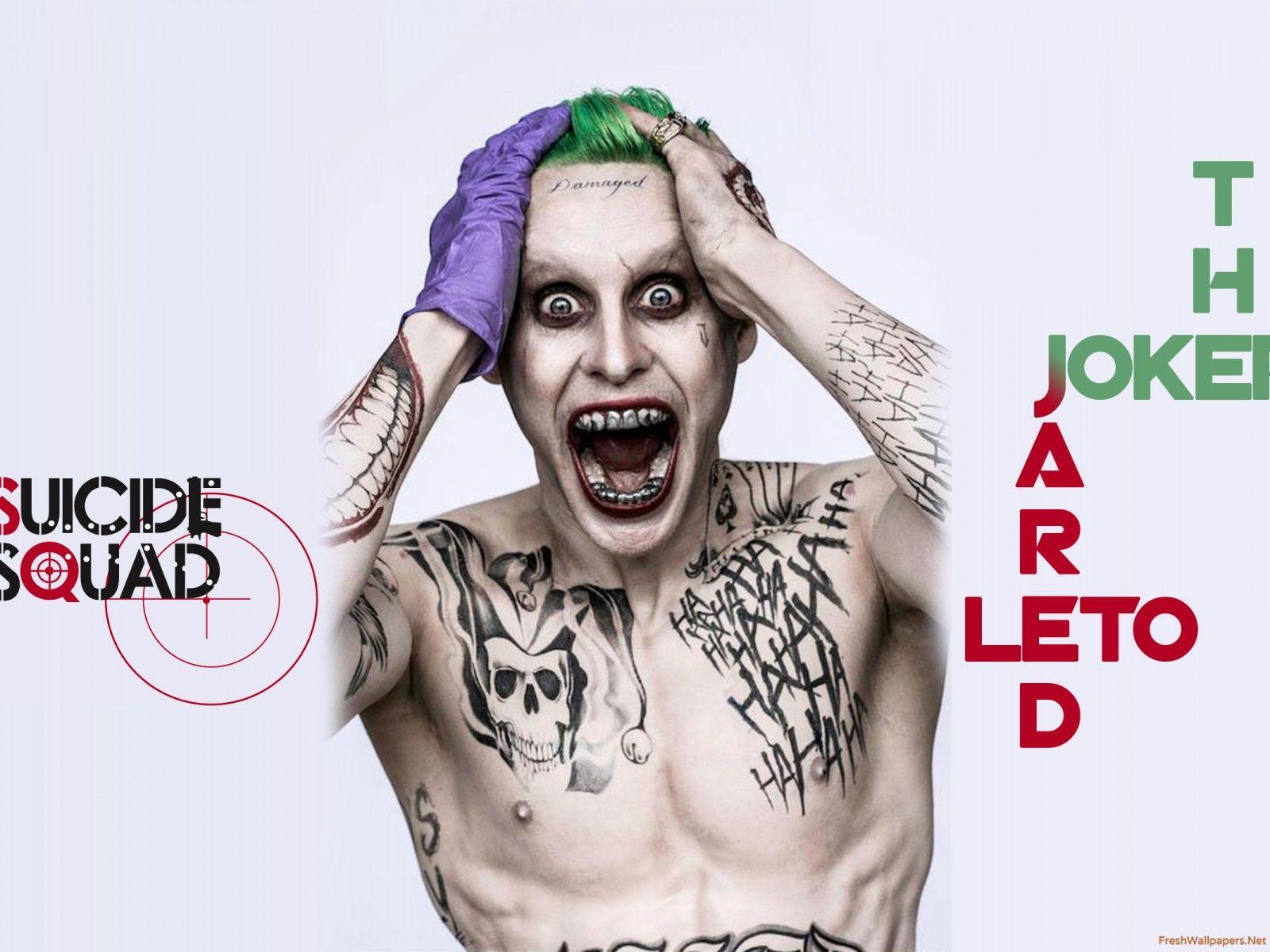 The Joker In Suicide Squad wallpaper