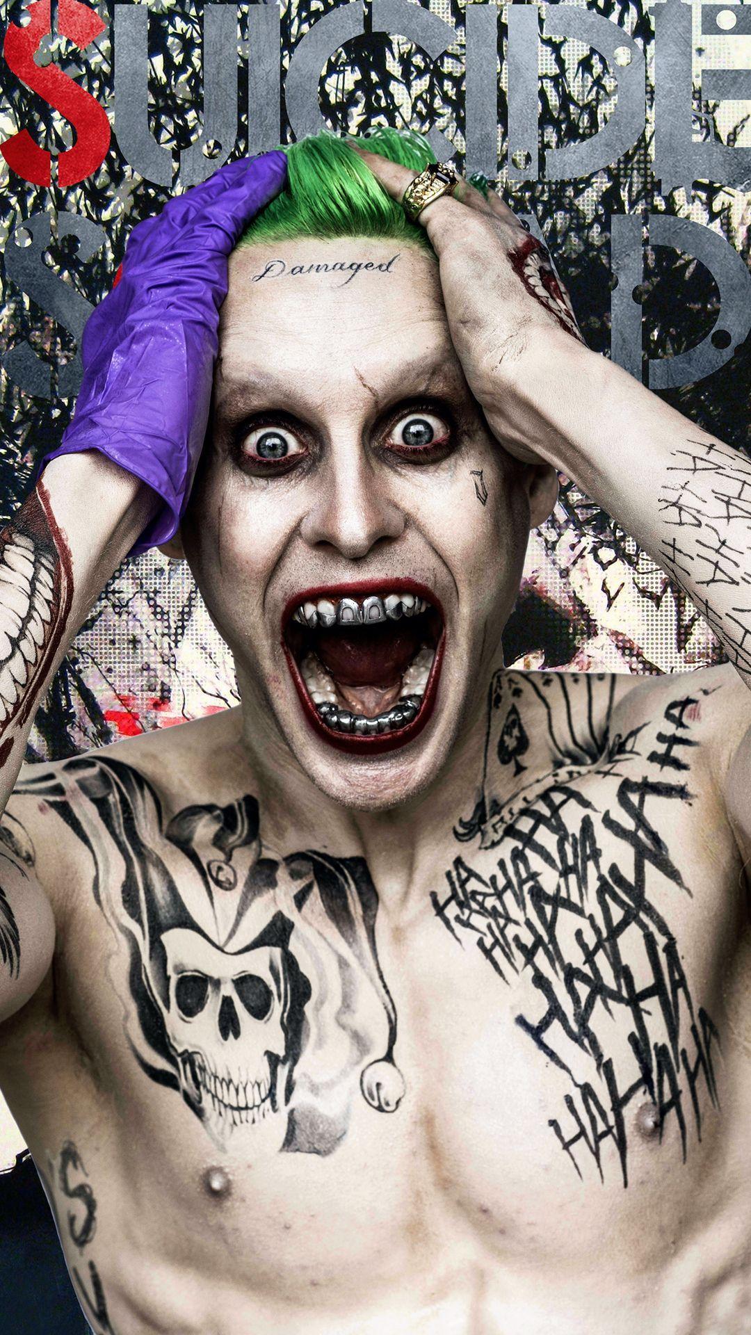Joker, Suicide Squad. Art. Joker, Mobile wallpaper