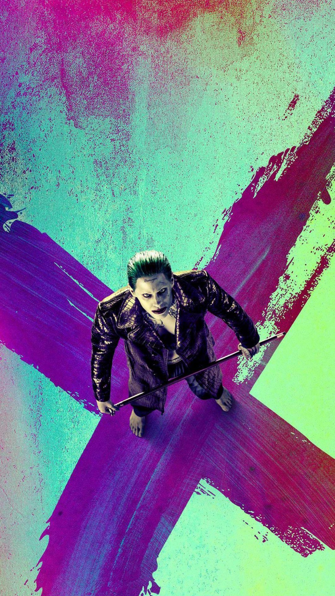 Joker Suicide Squad Top View X Android Wallpaper free download