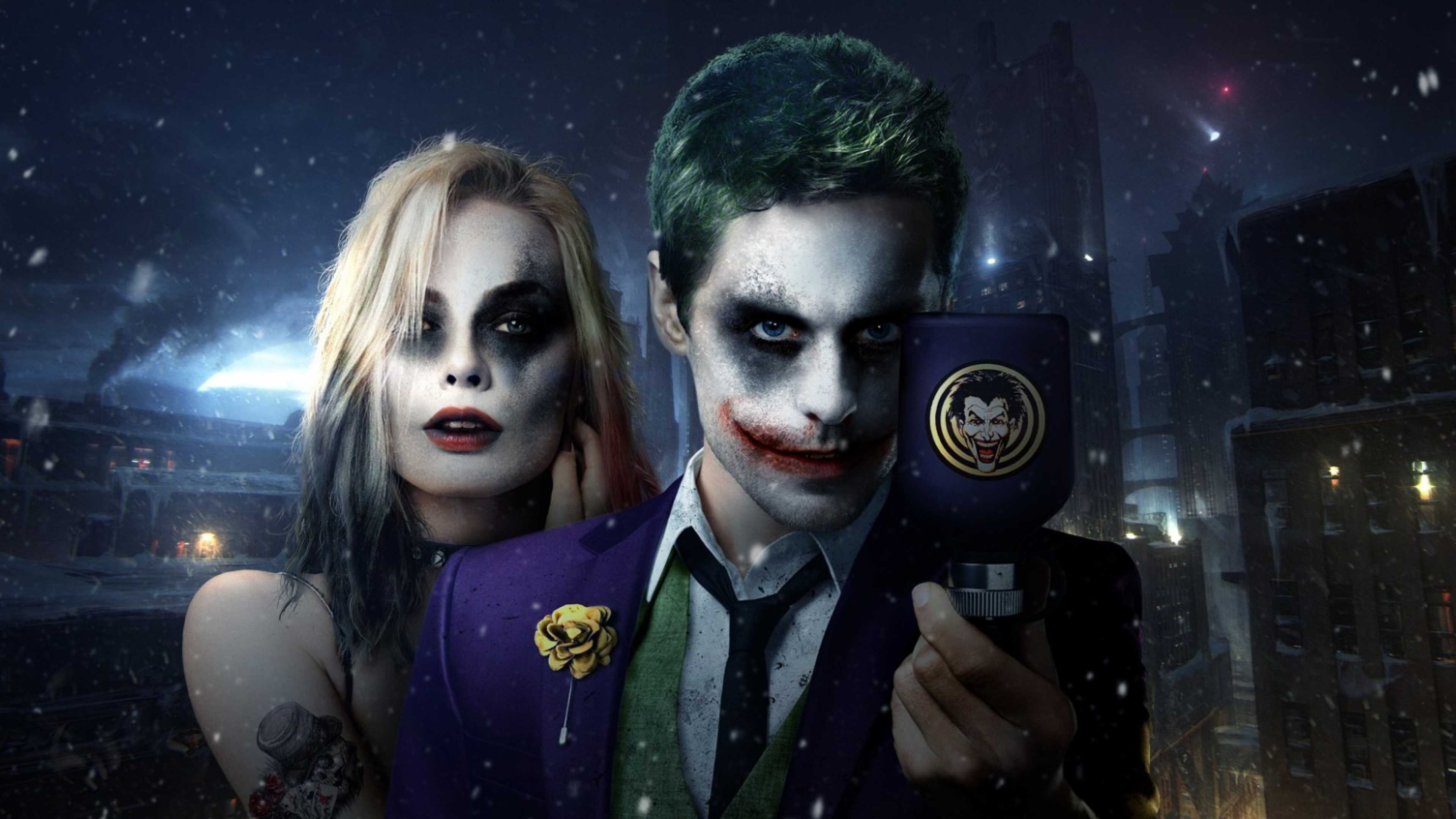 Harley Quinn And Joker Wallpaper HD Pics Background Suicide Squad