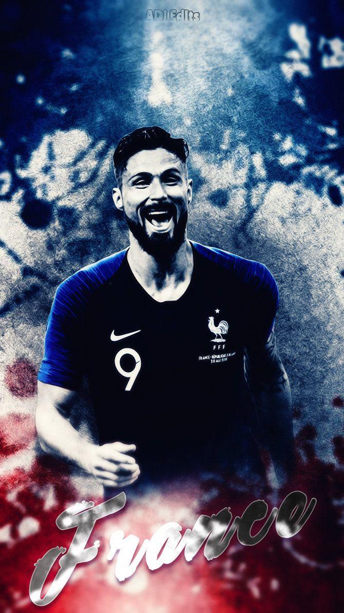 Olivier Giroud France WC 2018 Wallpaper By Adi 149