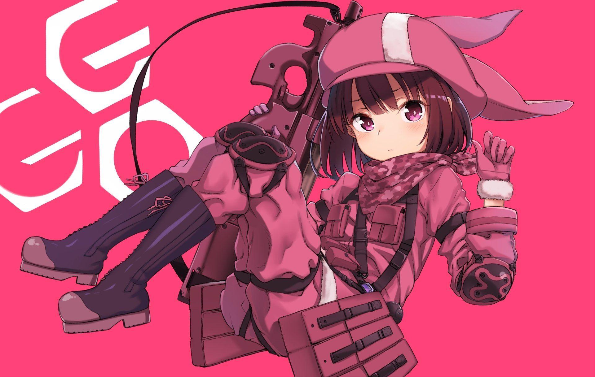 Anime Sword Art Online Alternative: Gun Gale Online HD Wallpaper by JZjuarez