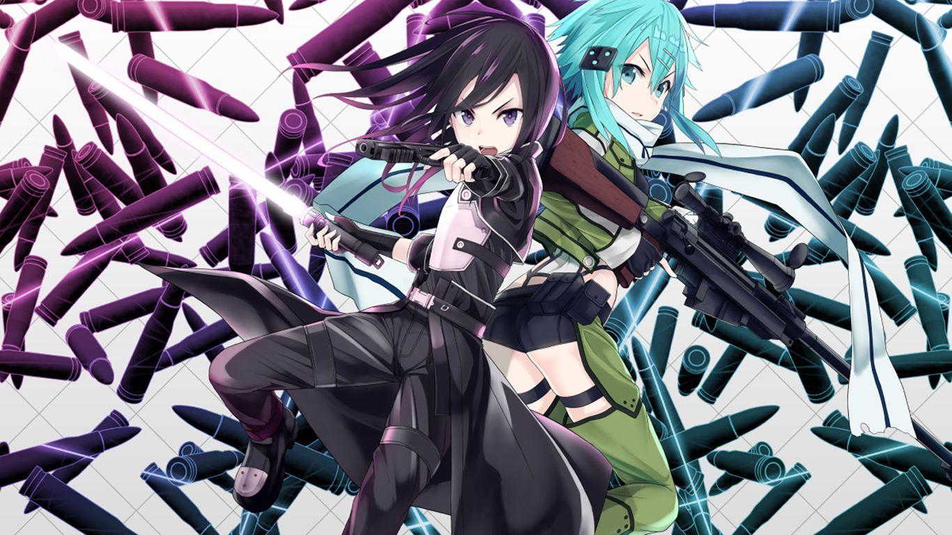 Sword Art Online Season 2 Gun Gale Onlin HD Wallpaper, Background Image