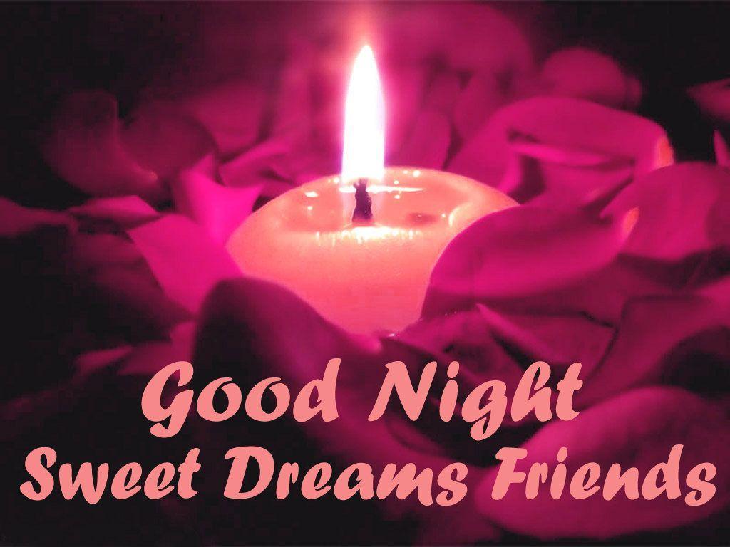 candle light good night dream wallpaper Good Night sweet dream