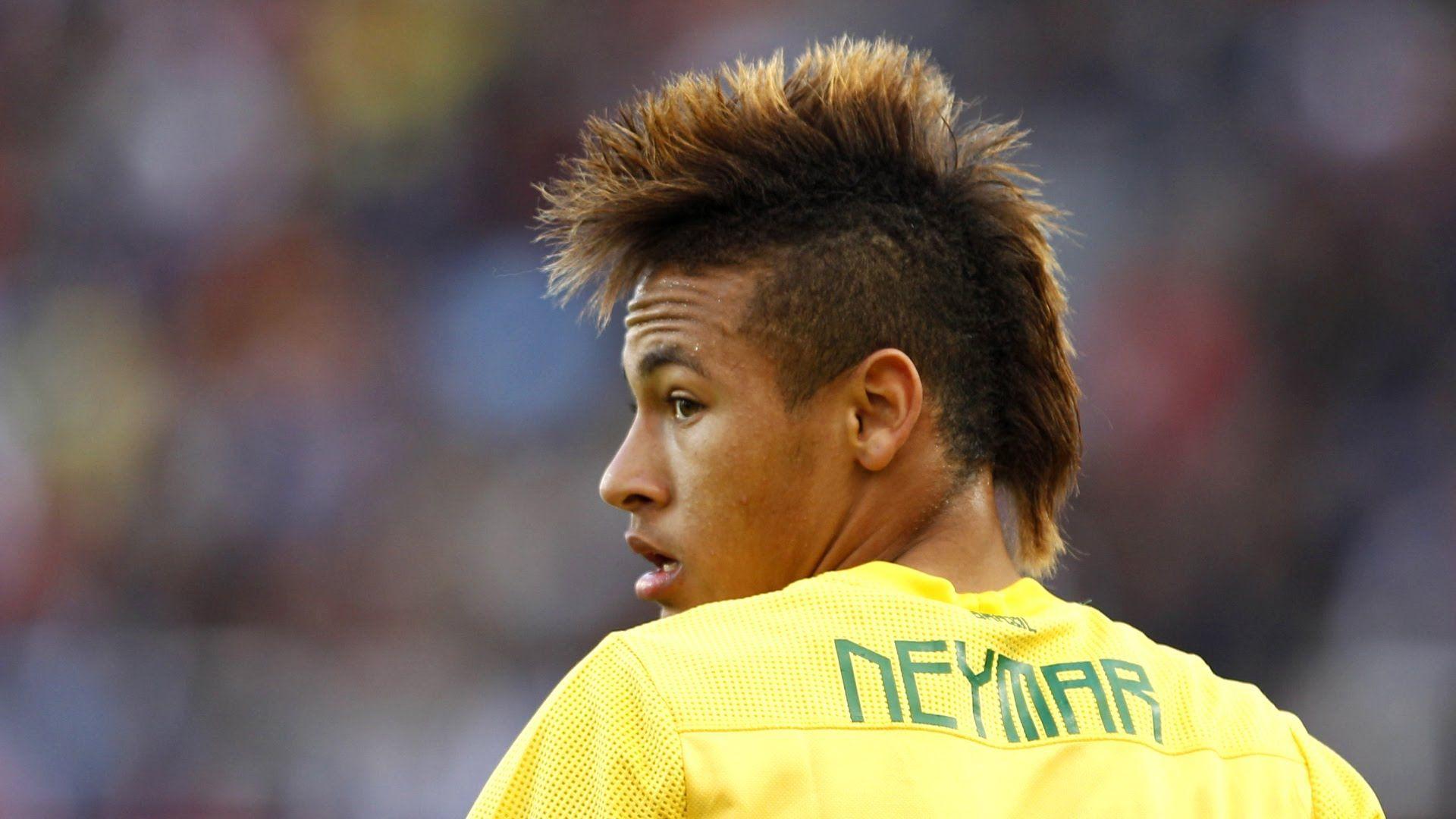 Neymar jr straight hair