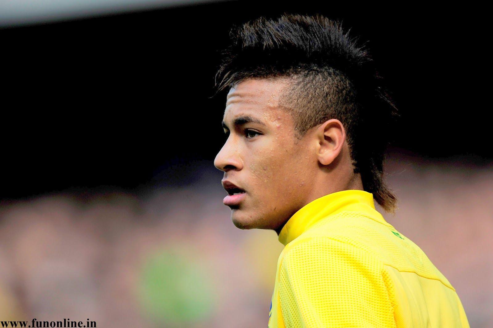 All Wallpaper: Neymar Da Silva Hair Style Wallpaper 2012