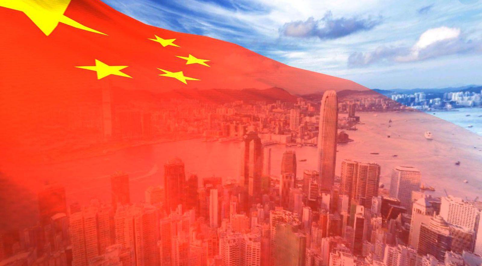 China transparent flag high definition wallpaper. High Definition