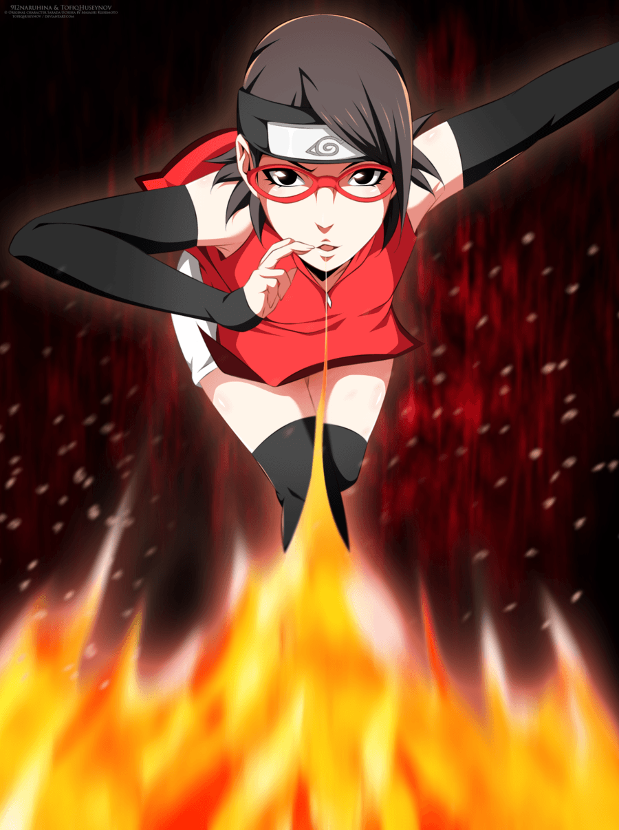 Sarada Uchiha: Gokakyu No Jutsu by TofiqHuseynov. Naruto