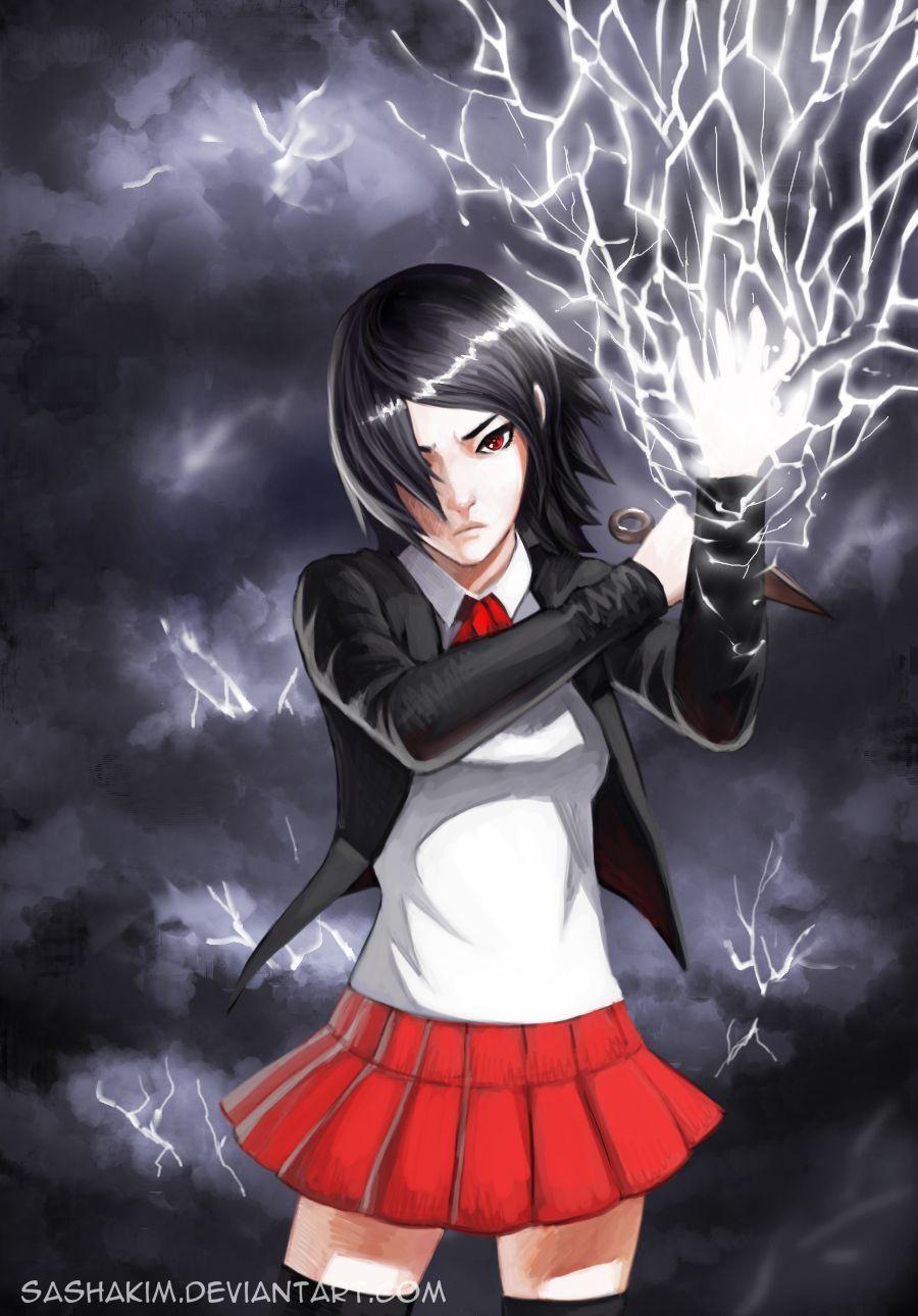 sarada uchiha chidori. Naruto