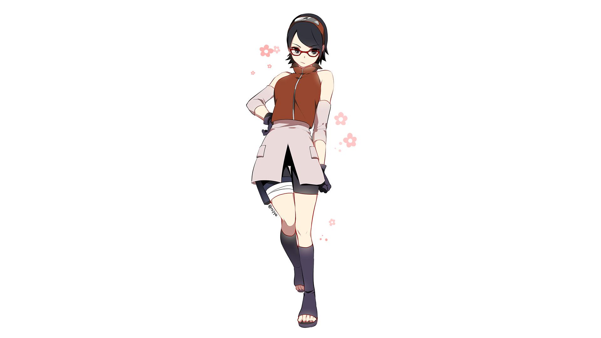 Sarada Uchiha Anime Girl Wallpaper