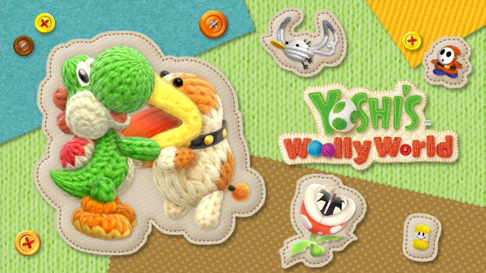 Yoshi's Woolly World HD Wallpaper 5 X 1080
