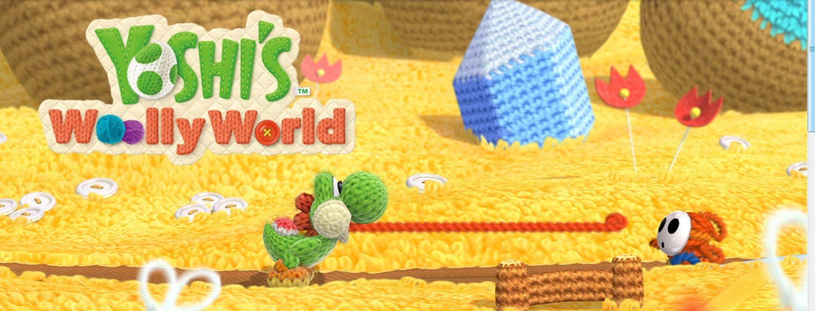 Yoshi's Woolly World HD Wallpaper 11 X 638