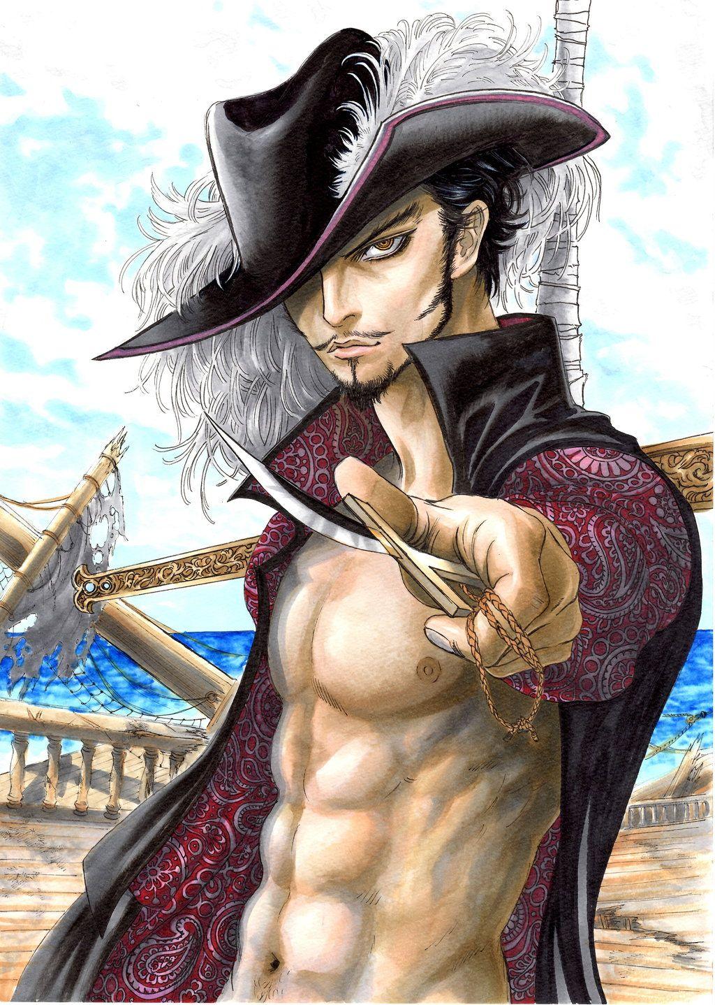 Olhos de Falcão, Dracule Mihawk (One Piece)