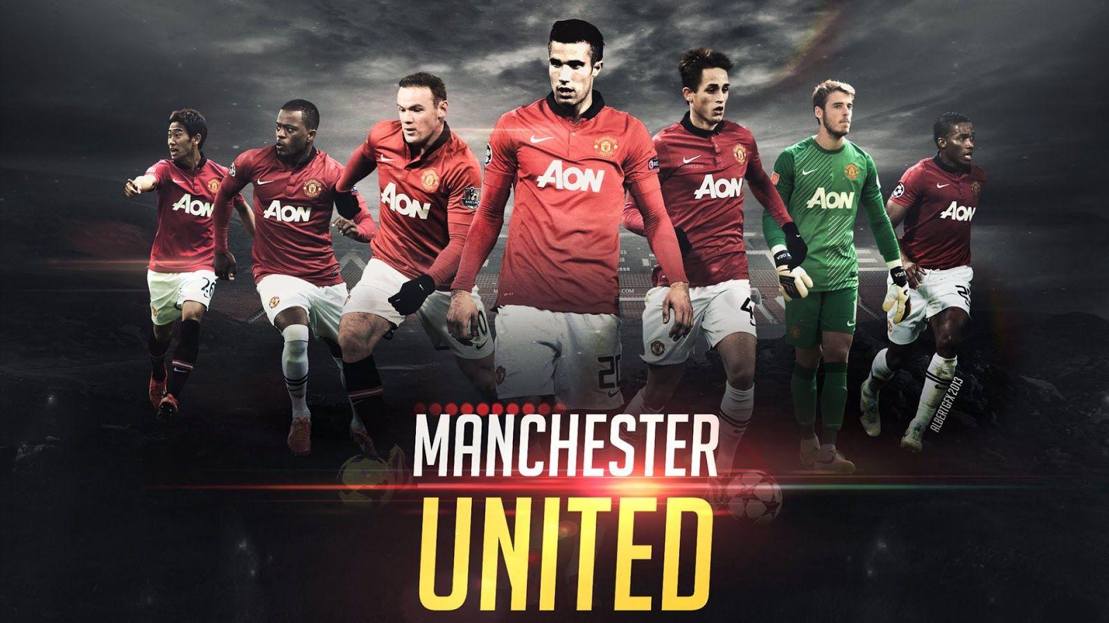 Manchester United Football Club Group Latest HD Wallpaper 2015