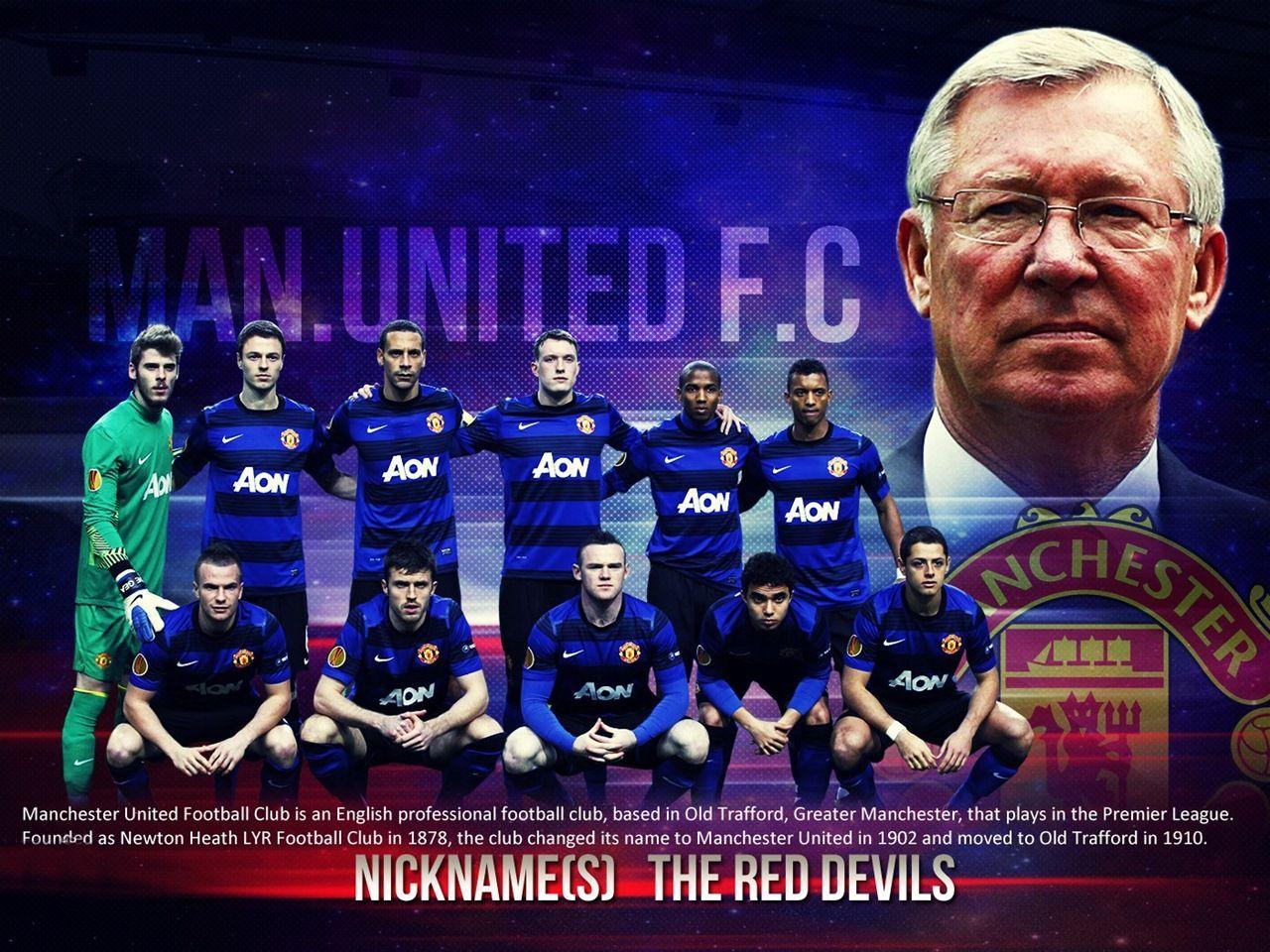 All Sports Superstars: Manchester United Soccer Wallpaper 2012 2013