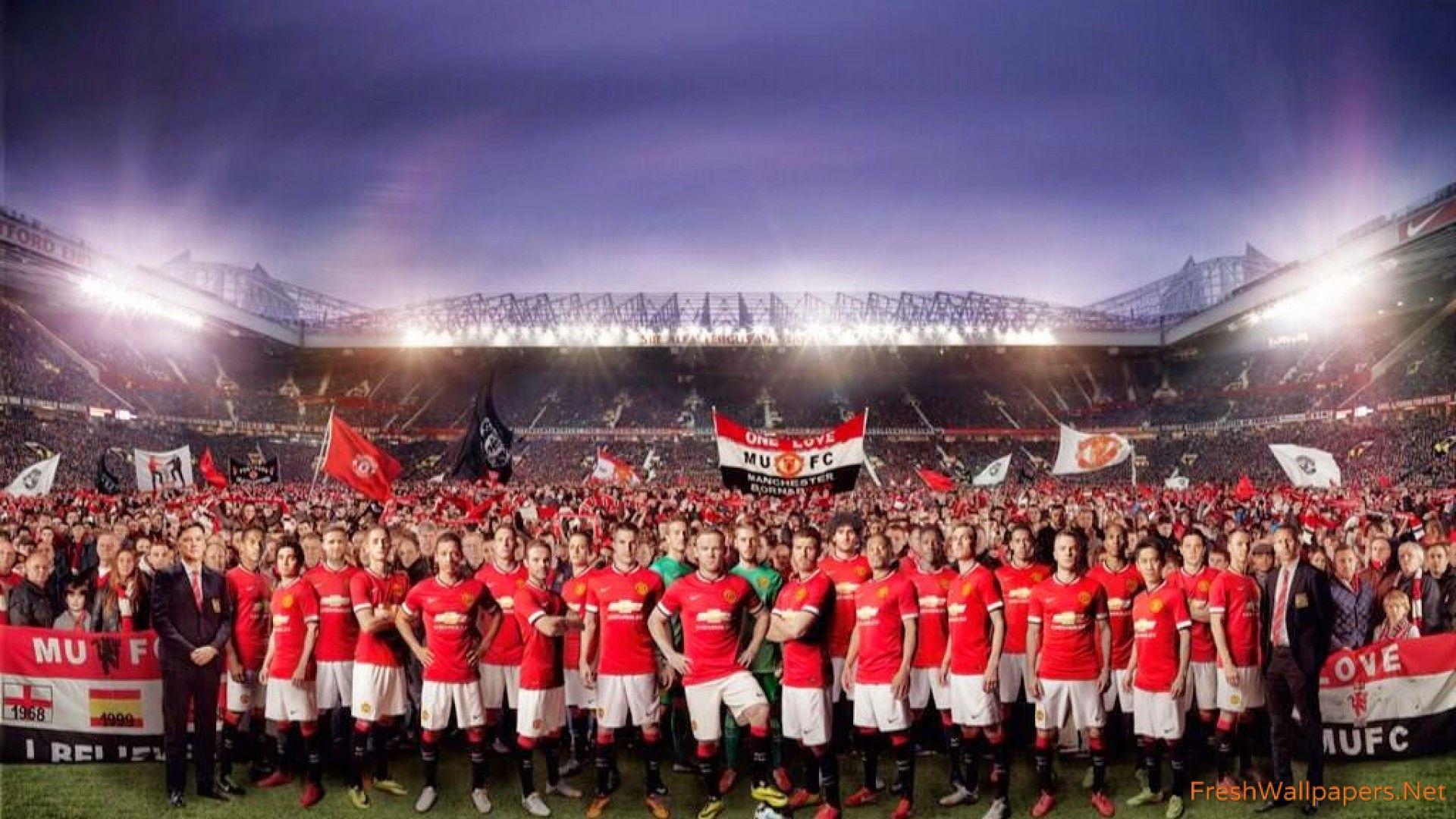 Group of United Wallpaper 2015 Manchester