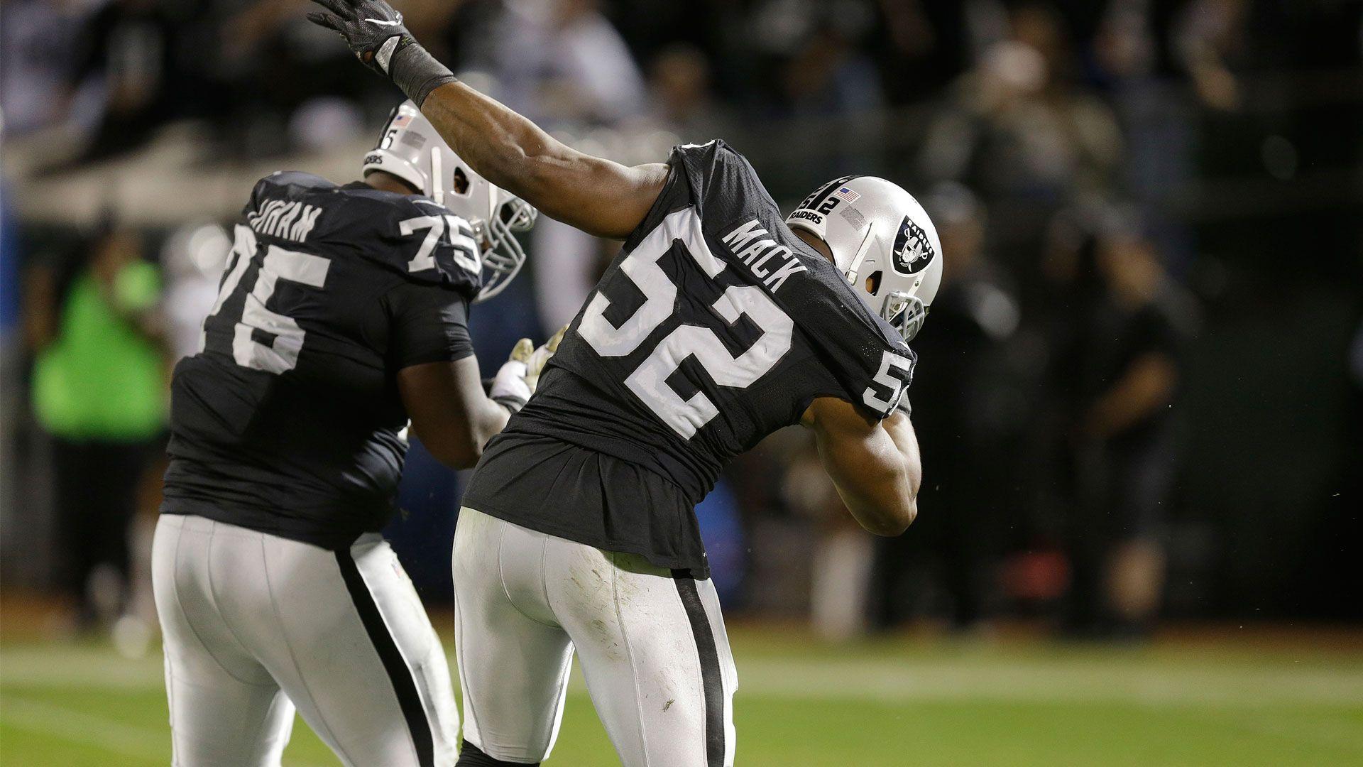 Notes: Mack's Hot Streak Continues With Game Changing Strip Sack