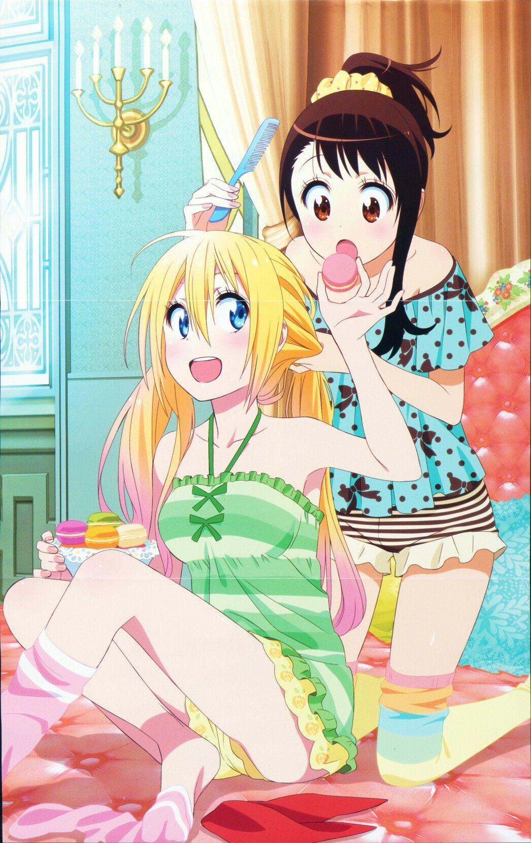 Kirisaki Chitoge & Onodera Kosaki. Anime shit. Otaku