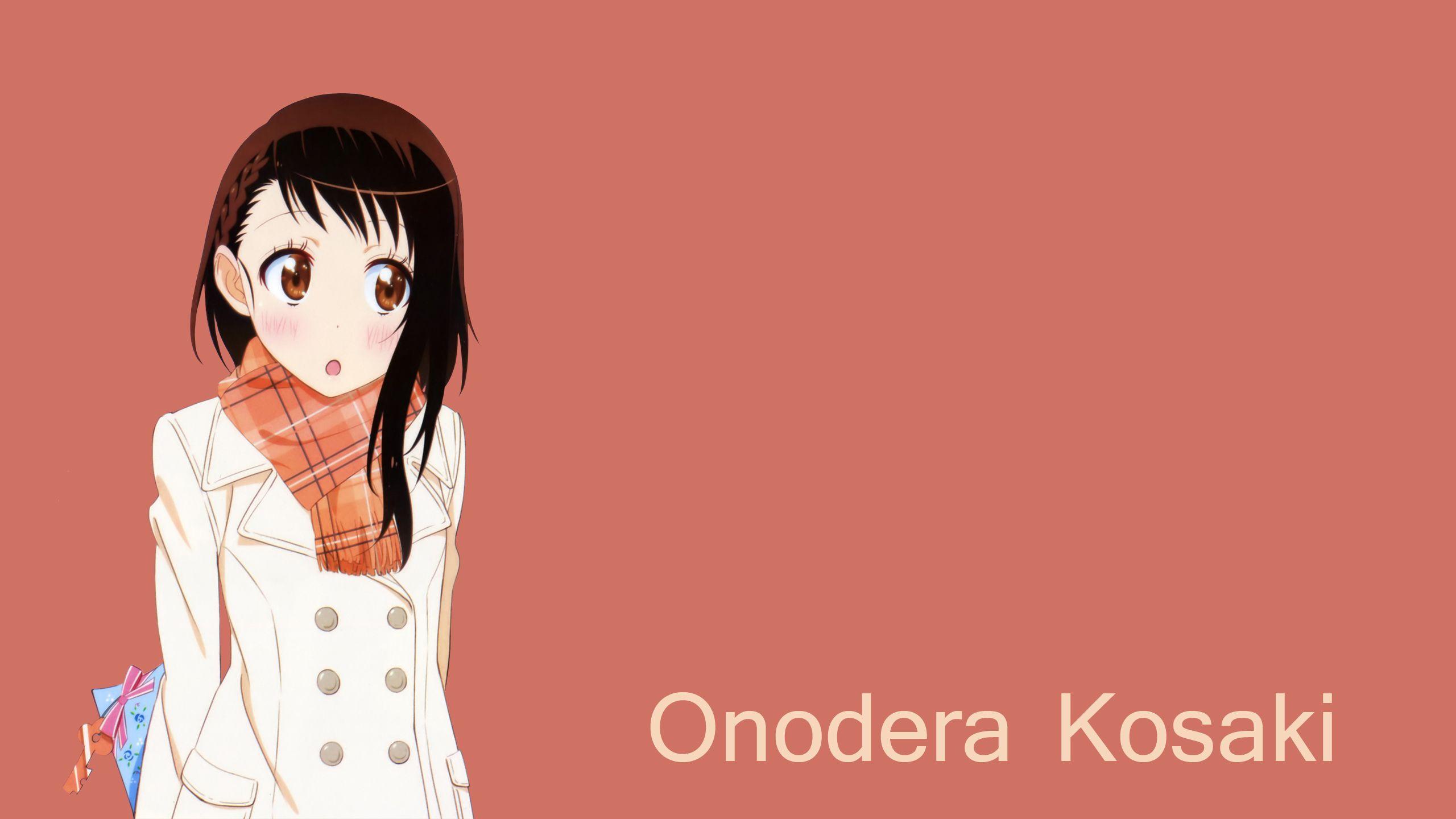 Onodera Kosaki, #Nisekoi, #anime girls, #anime, #text, #simple