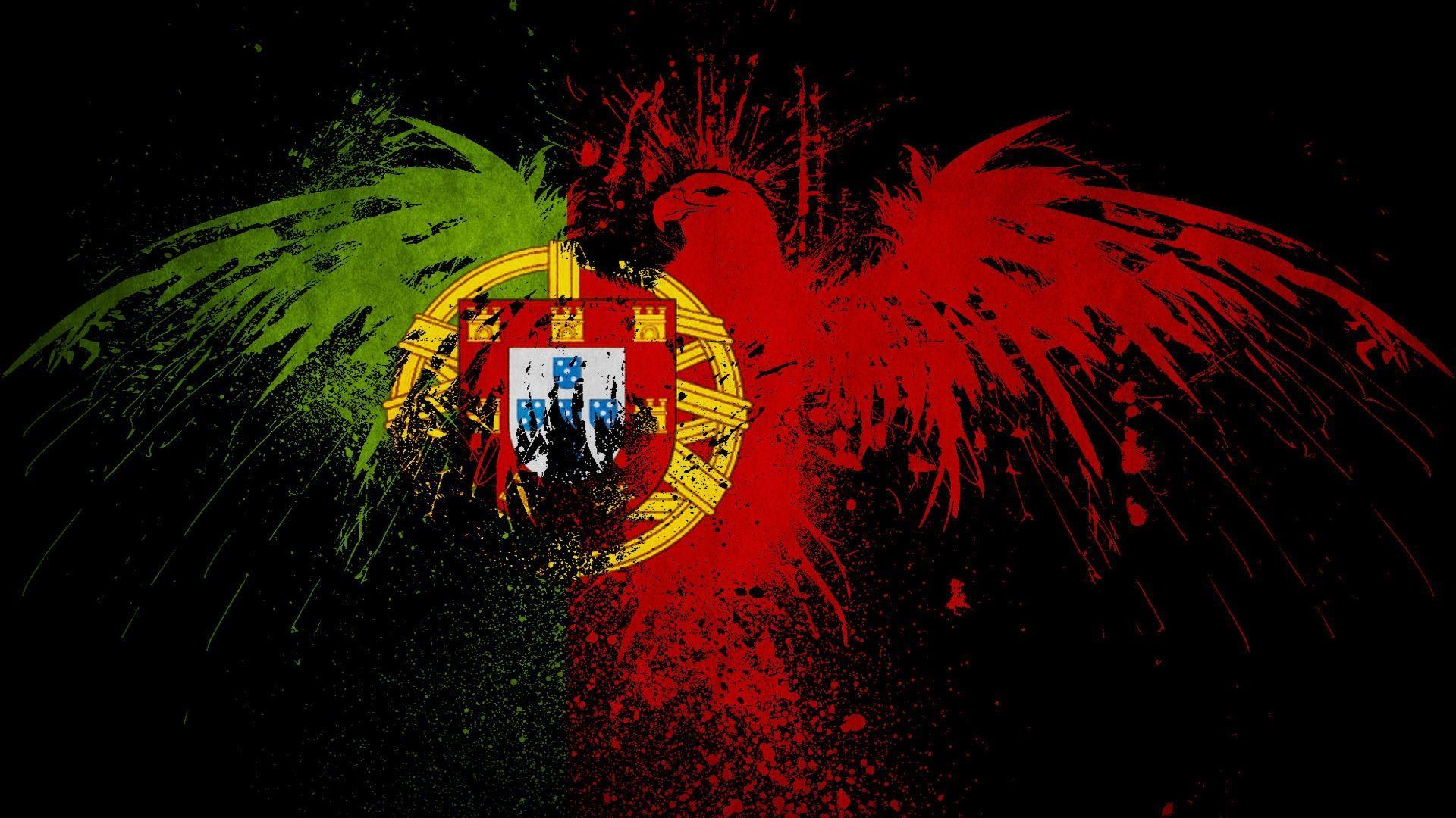 Abstract Portugal Flag World Cup 2014 Wallpaper HD Image Widescreen