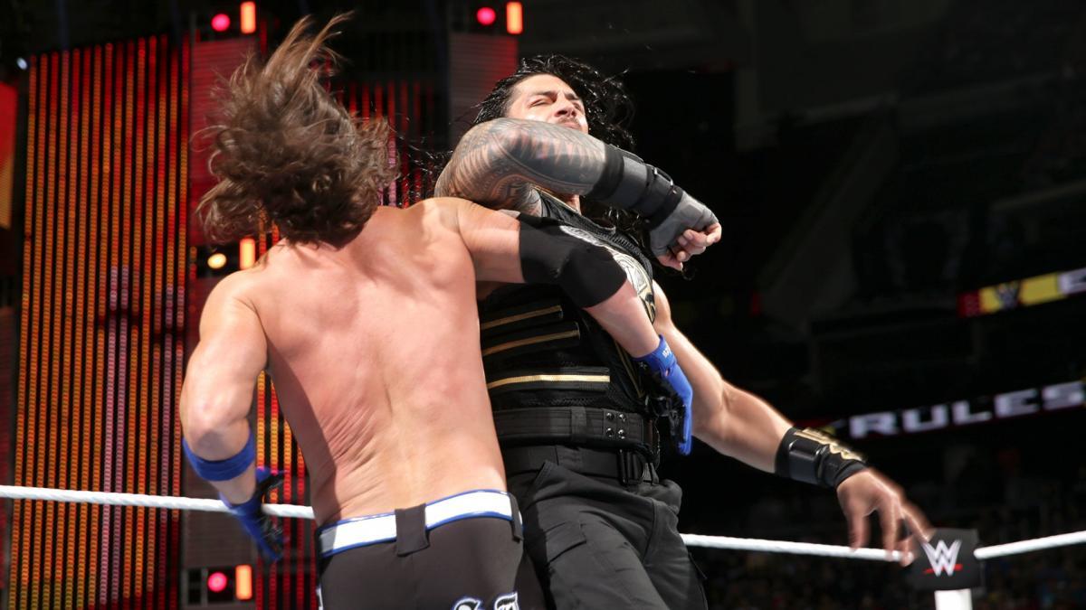 WWE World Heavyweight Champion Roman Reigns vs. AJ Styles
