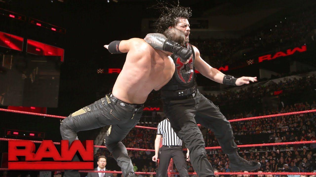 Roman Reigns Vs. The Miztourage On 2 Handicap Match: Raw, Jan