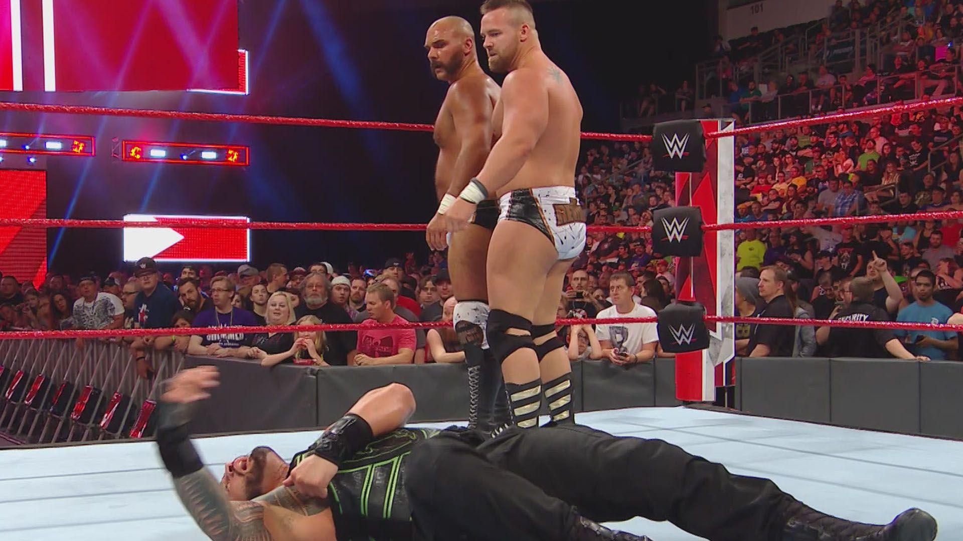 Roman Reigns & Bobby Lashley def. The Revival via Disqualification