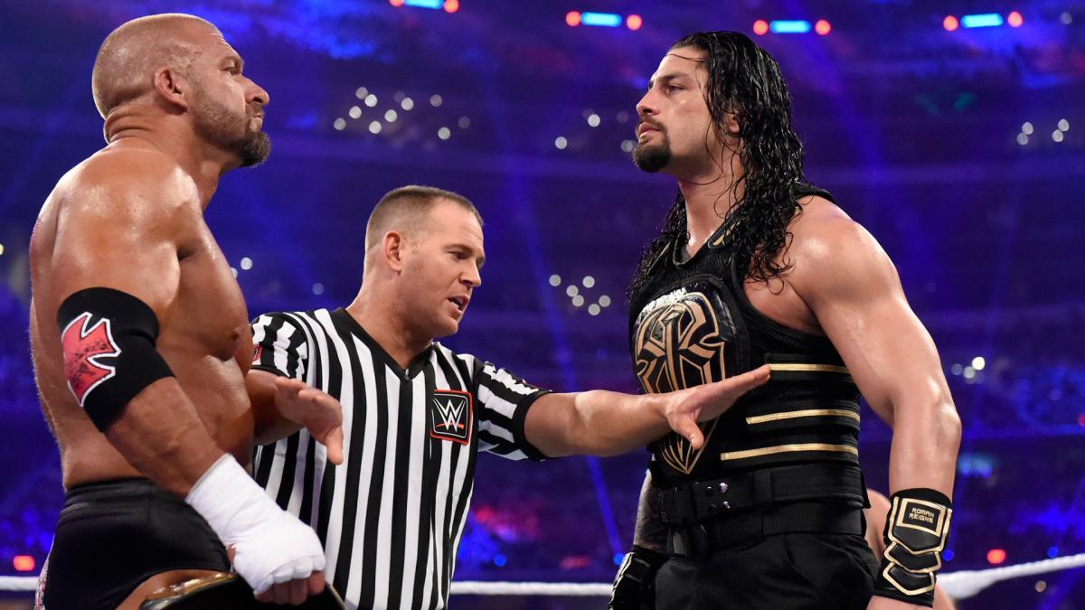 Triple H vs. Roman Reigns World Heavyweight Championship Match