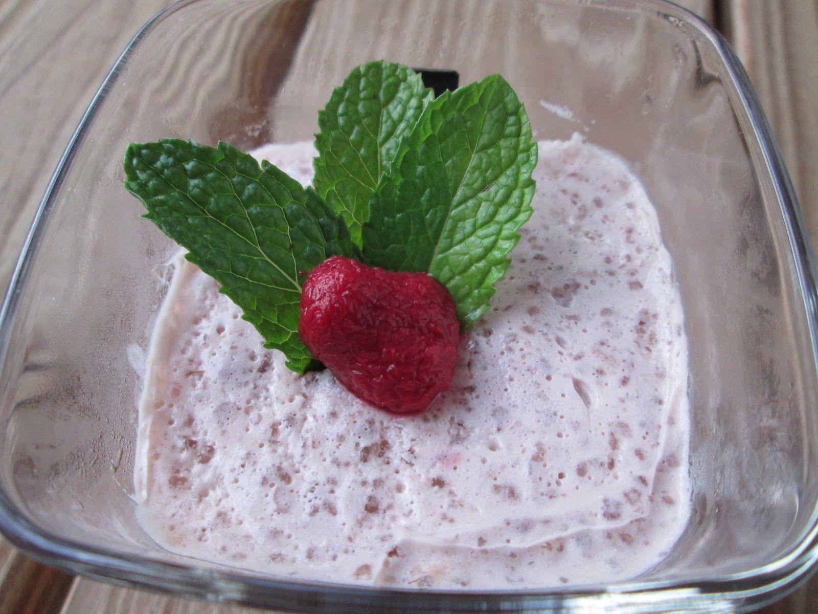 Raspberry Tapioca Pudding (Vegan)