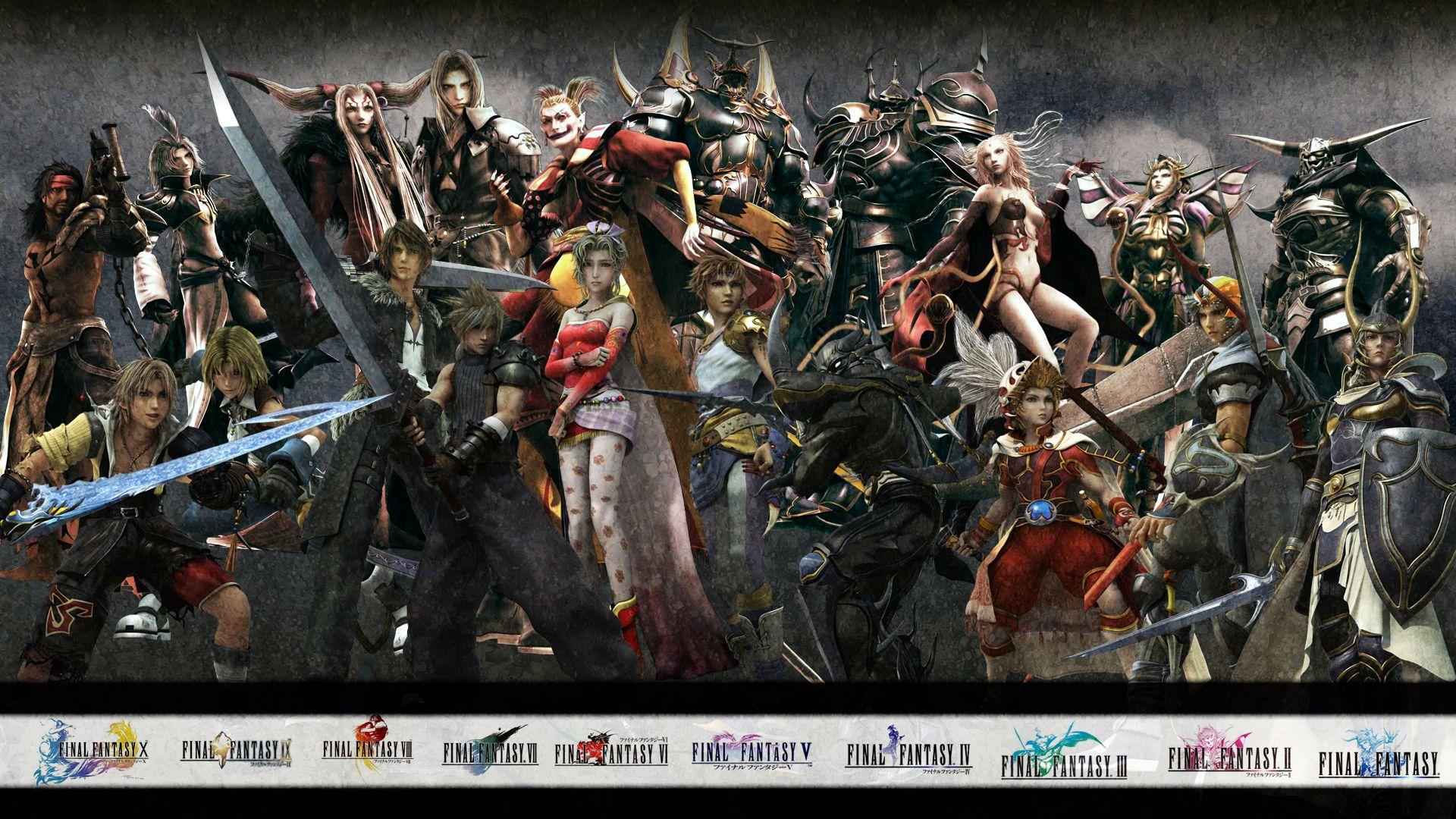 Dissidia: Final Fantasy HD Wallpaper 7 X 1080