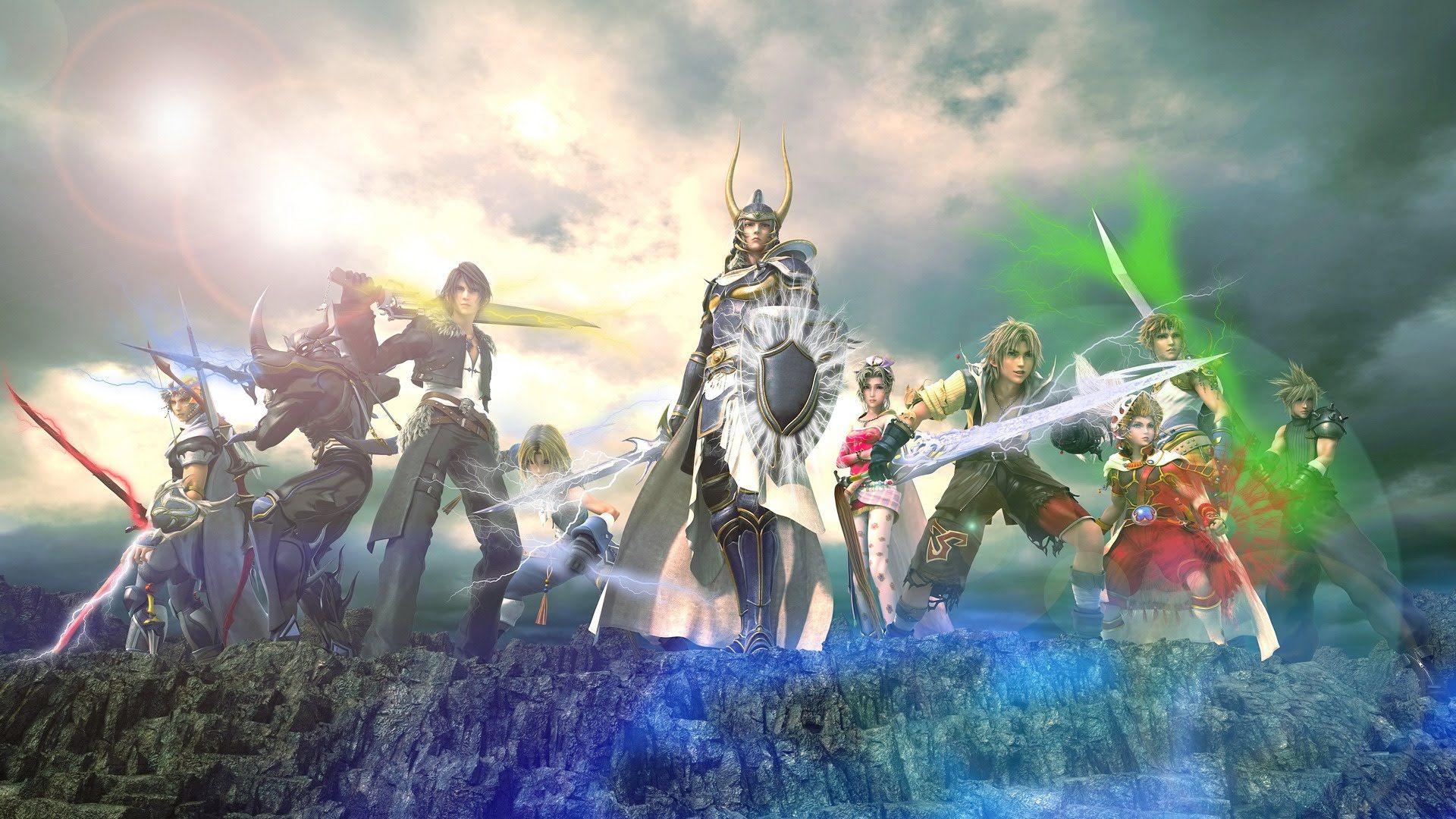 Dissidia Final Fantasy Arcade & PS4 2015 New Gameplay All Playable