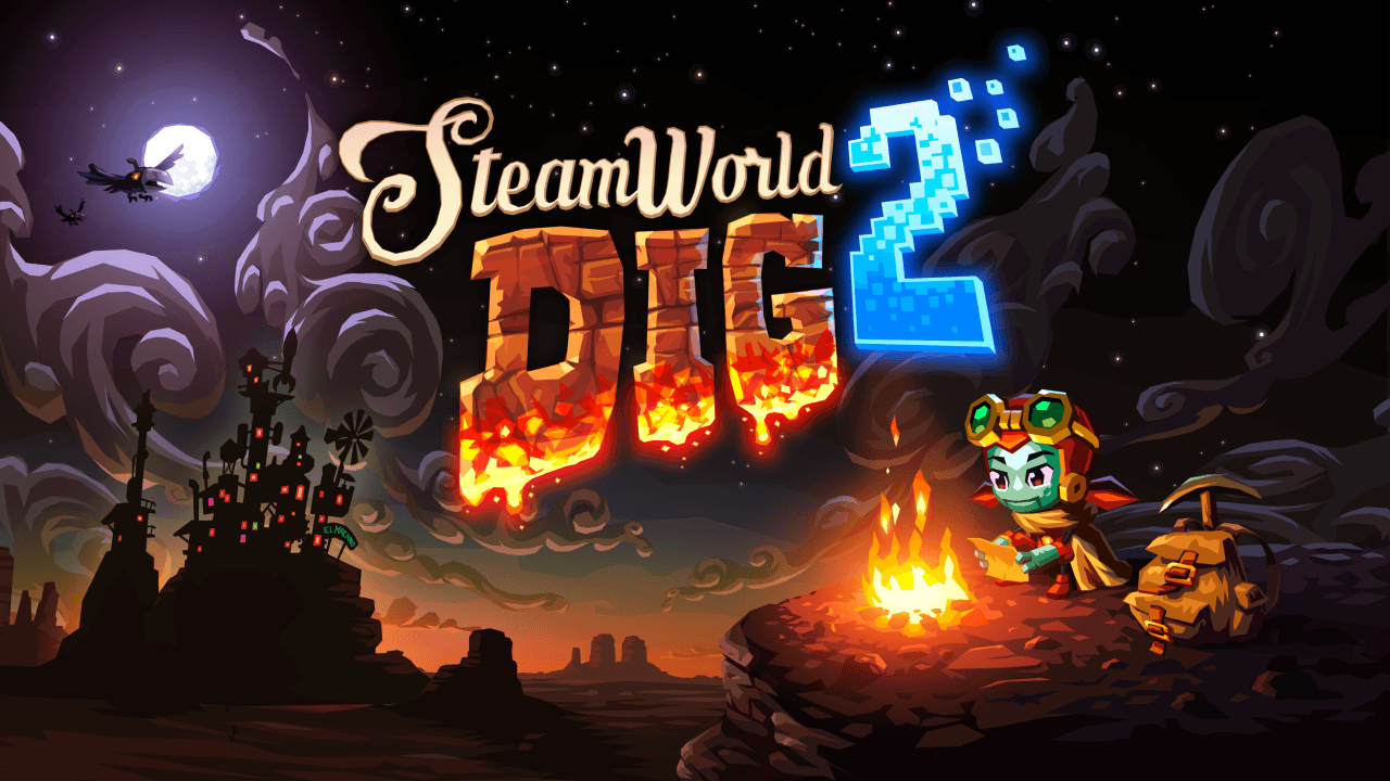 Wallpaper SteamWorld Dig 2, 4K, Games