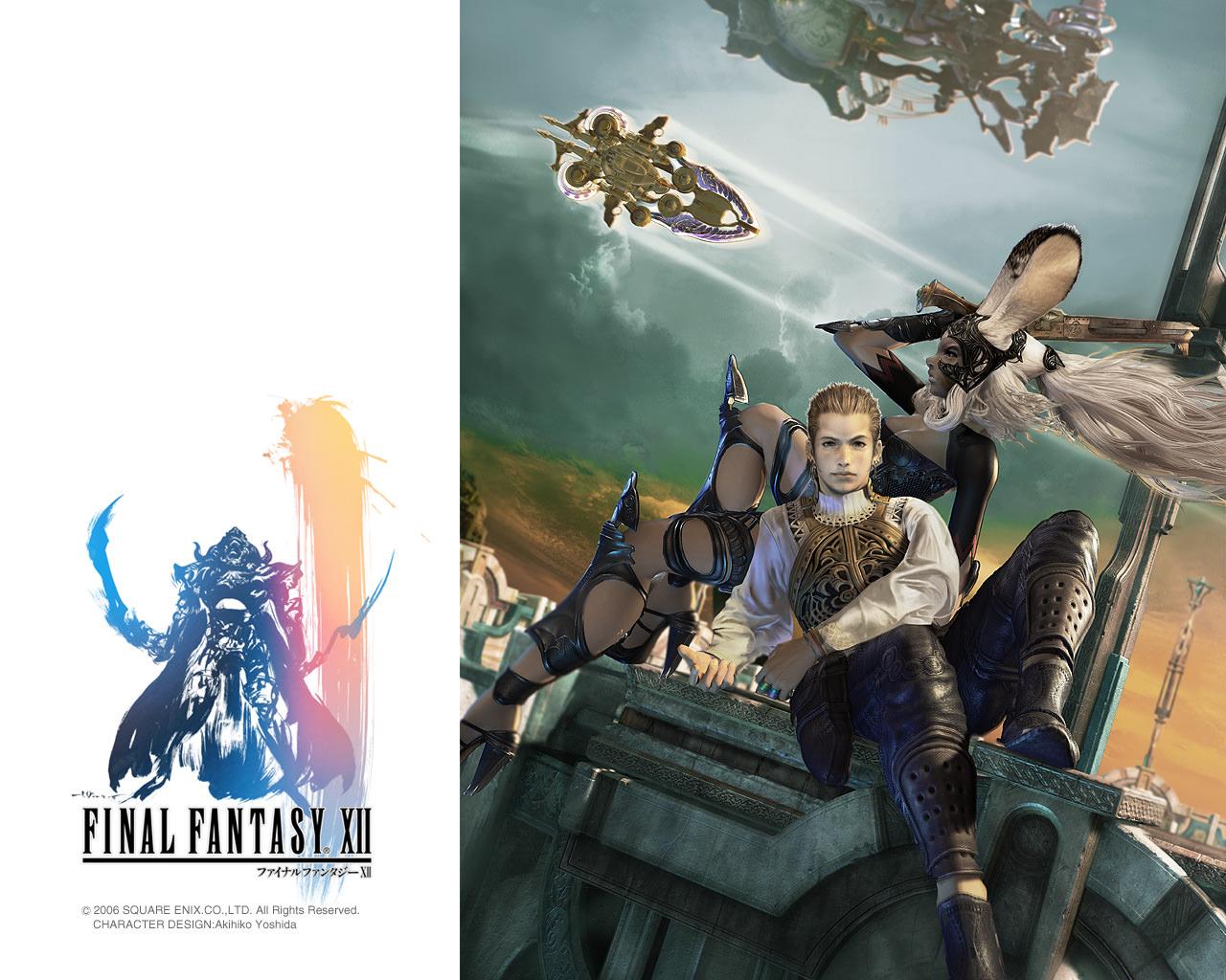 Final Fantasy XII Wallpaper, Vaan, Balthier, Fran, Basch