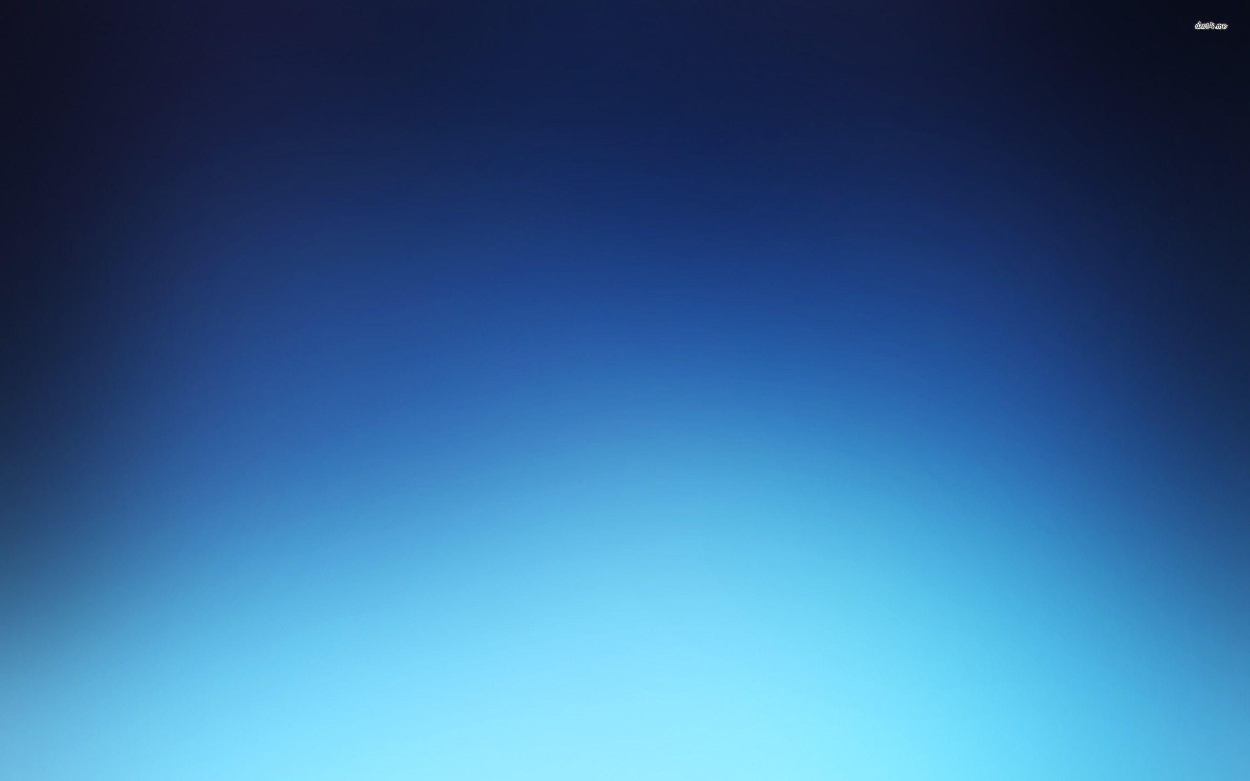 Blue Color Gradient HD Wallpaper, Background Image
