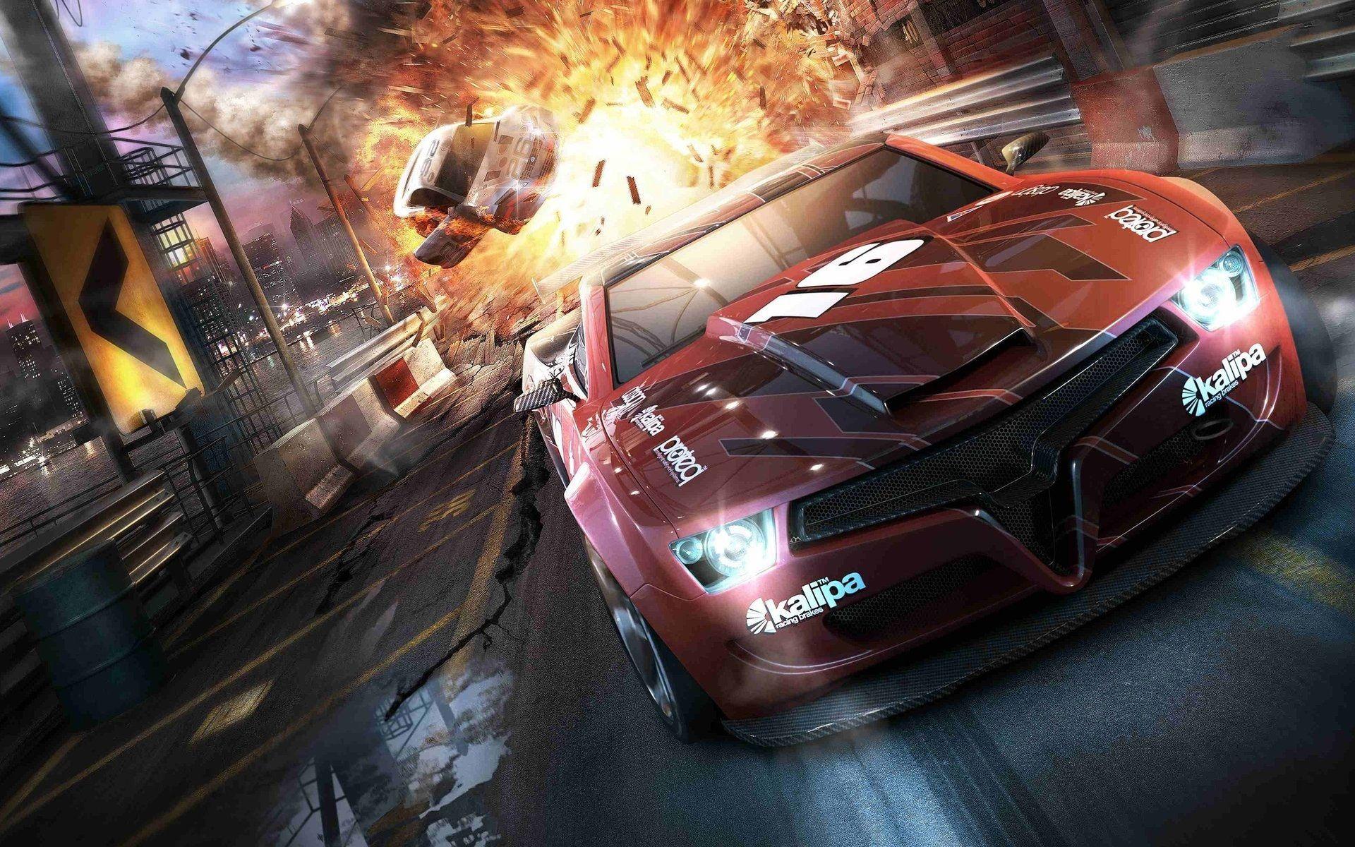 cool Car Gaming HD WallpaperD & Abstract