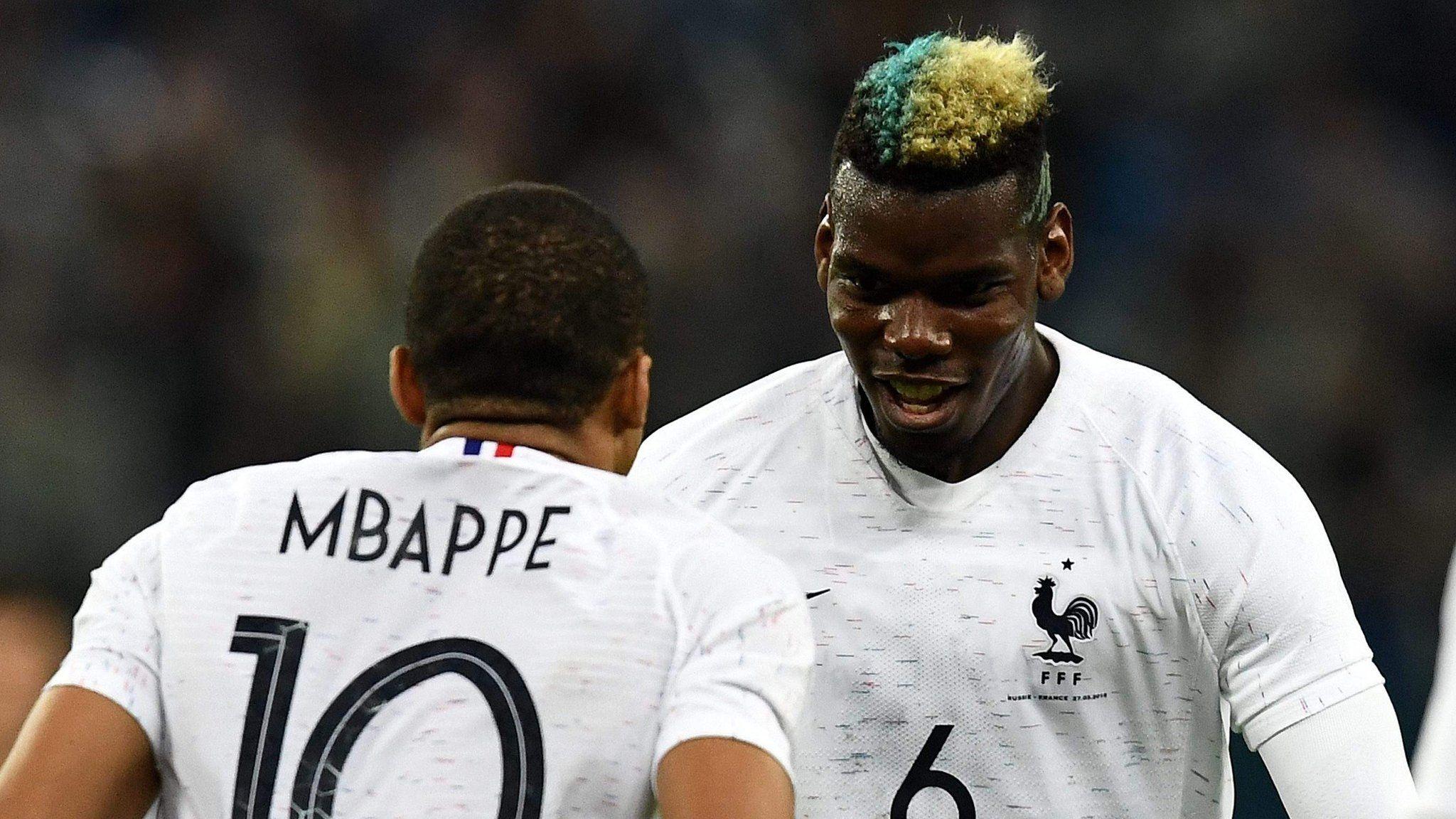 Pogba on target as France win in Russia