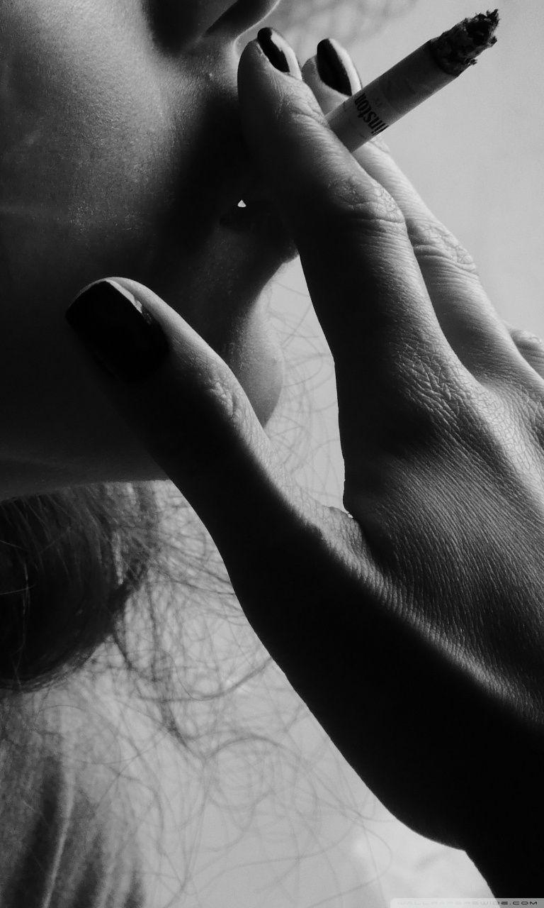 Girl With Cigarette Ultra HD Desktop Background Wallpaper for 4K UHD TV, Widescreen & UltraWide Desktop & Laptop, Tablet