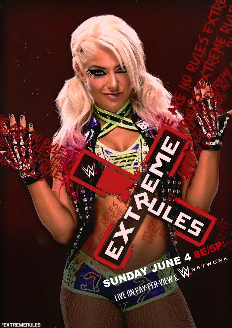 WWE EXTREME RULES 2017 Poster