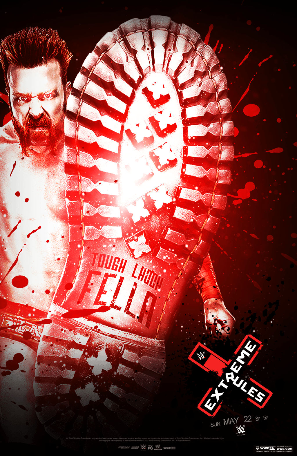 Wwe Extreme Rules Wallpapers Wallpaper Cave